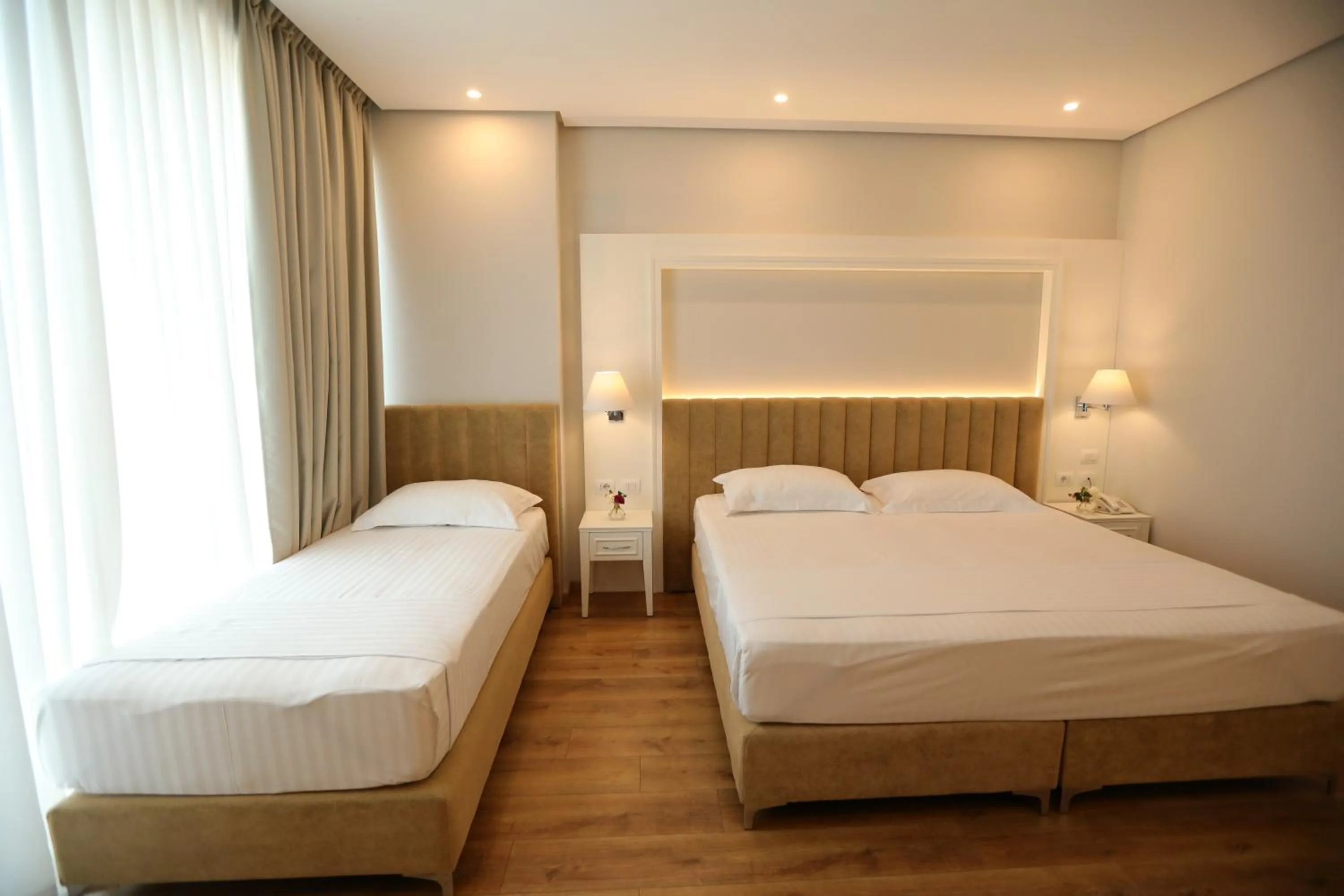 Bedroom in Premium Beach Hotel