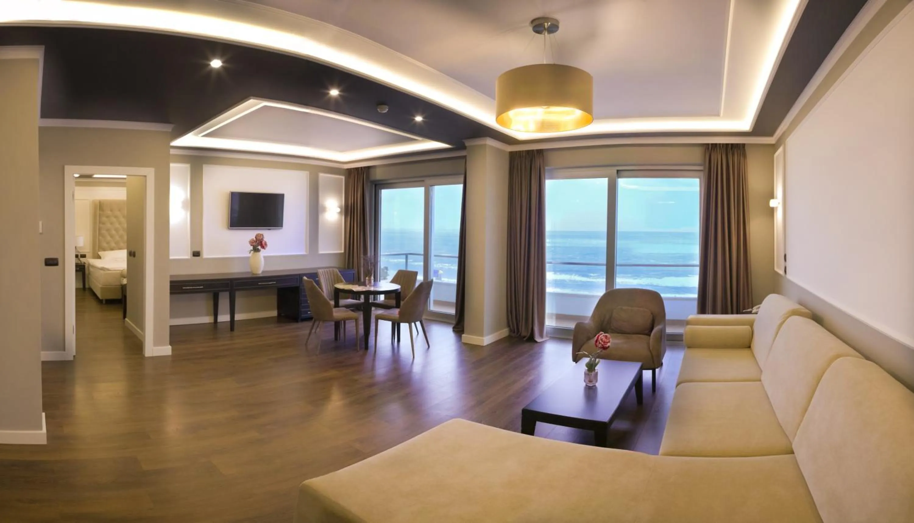 Living room in Premium Beach Hotel