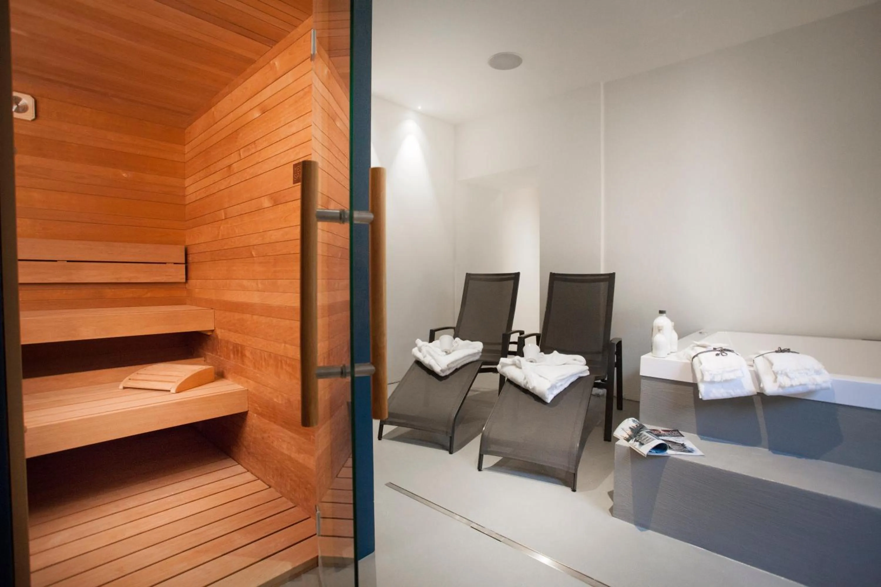 Sauna, Bed in Casa Alla Lega