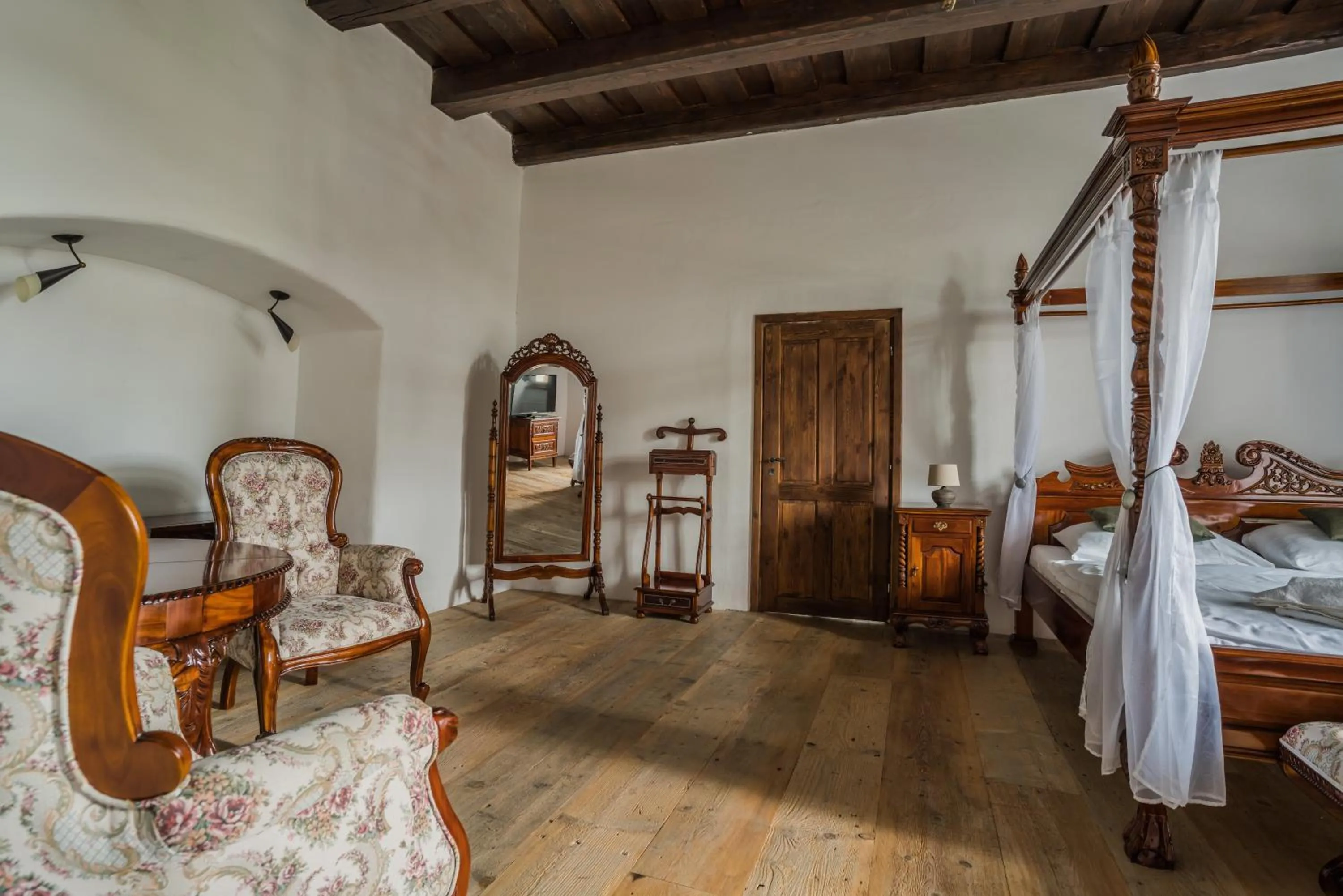 Bed in zámek Kolštejn - hotel Chateau Goldenstein