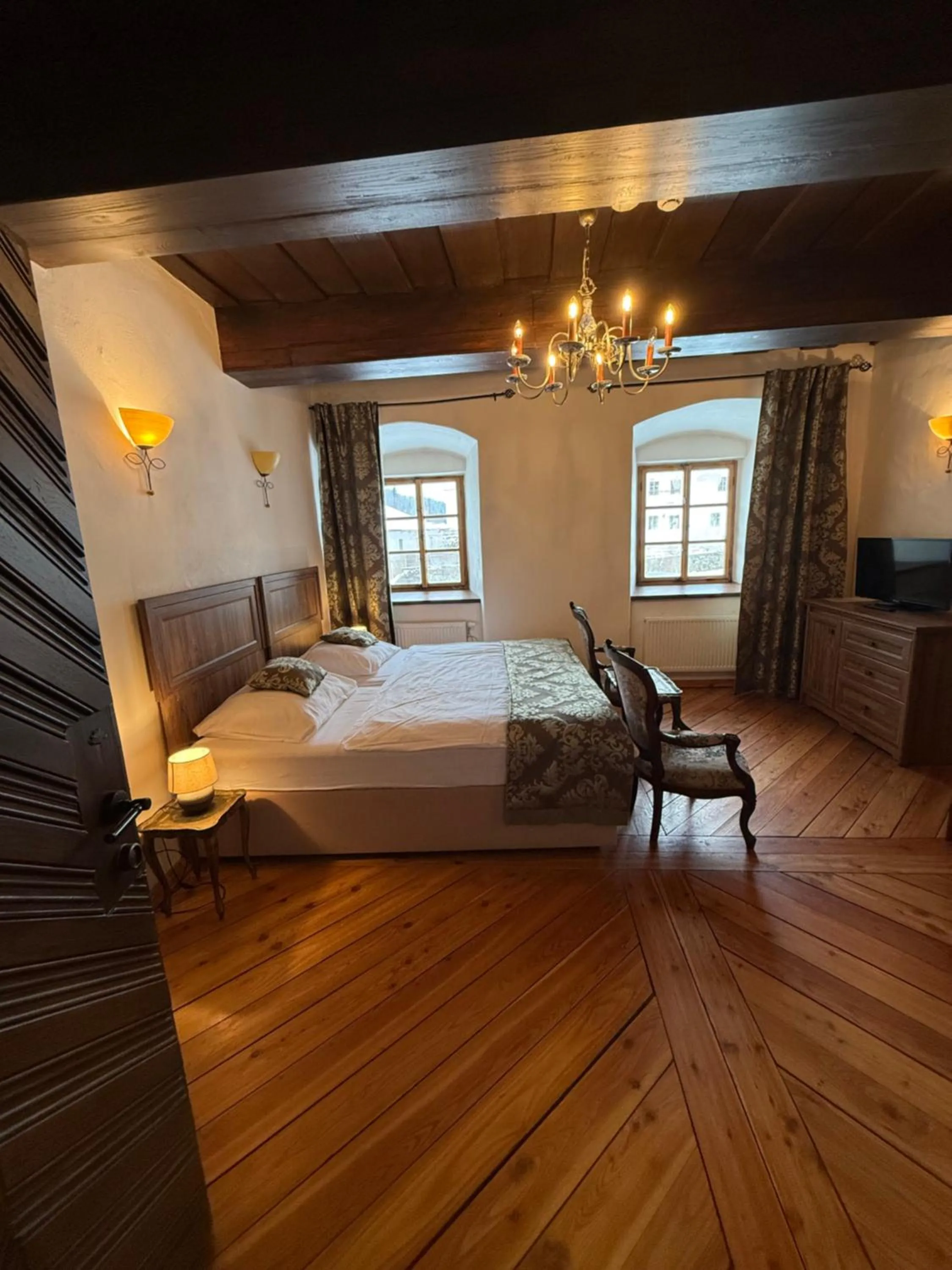 Bed in zámek Kolštejn - hotel Chateau Goldenstein