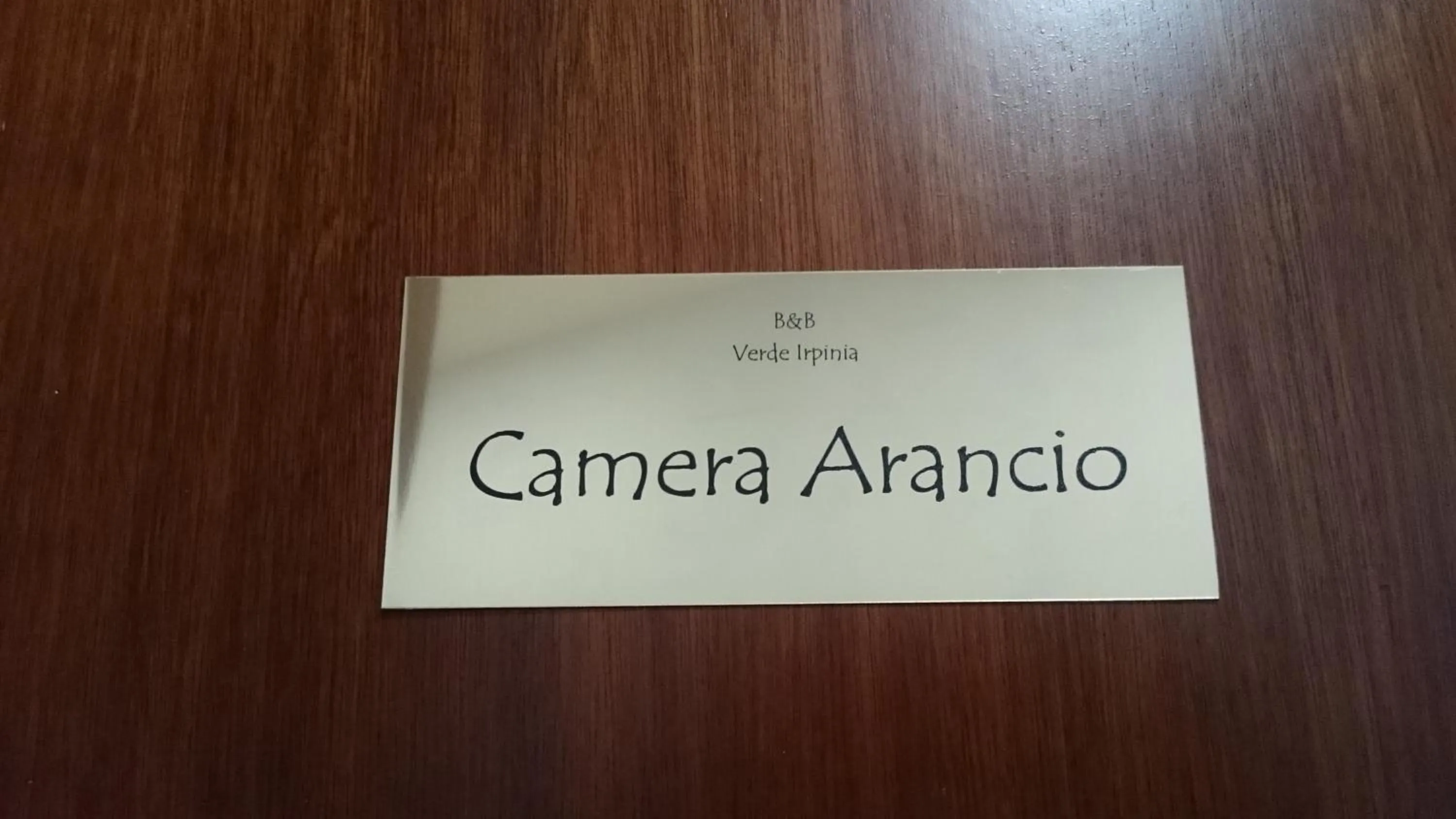 Decorative detail in B&B Verde Irpinia