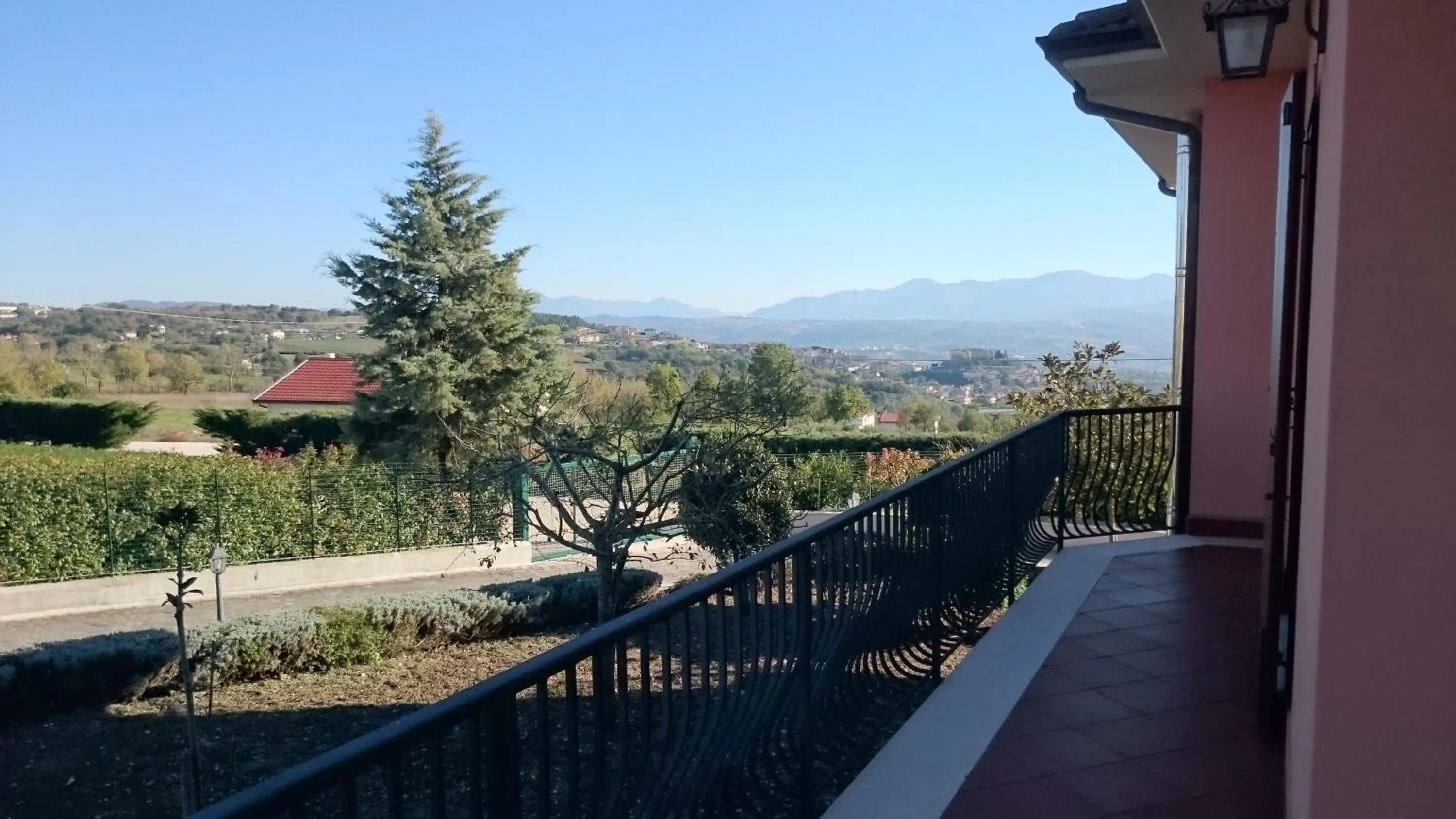 Garden view in B&B Verde Irpinia