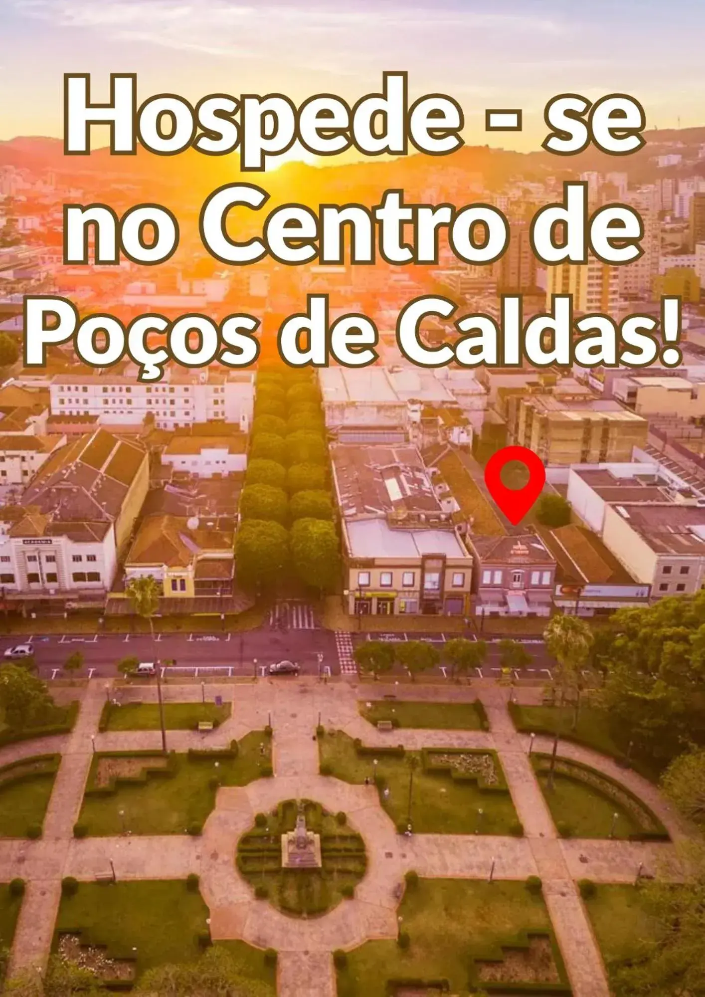 Property building in MOVA Hotel D'oeste - Localizado em frente a Praça Principal da Cidade, na área Central - Pé na Praça Property building in MOVA Hotel D'oeste - Localizado em frente a Praça Principal da Cidade, na área Central - Pé na Praça