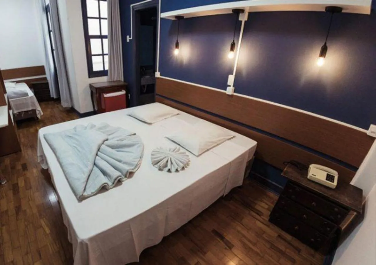 Bedroom, Bed in MOVA Hotel D'oeste - Localizado em frente a Praça Principal da Cidade, na área Central - Pé na Praça