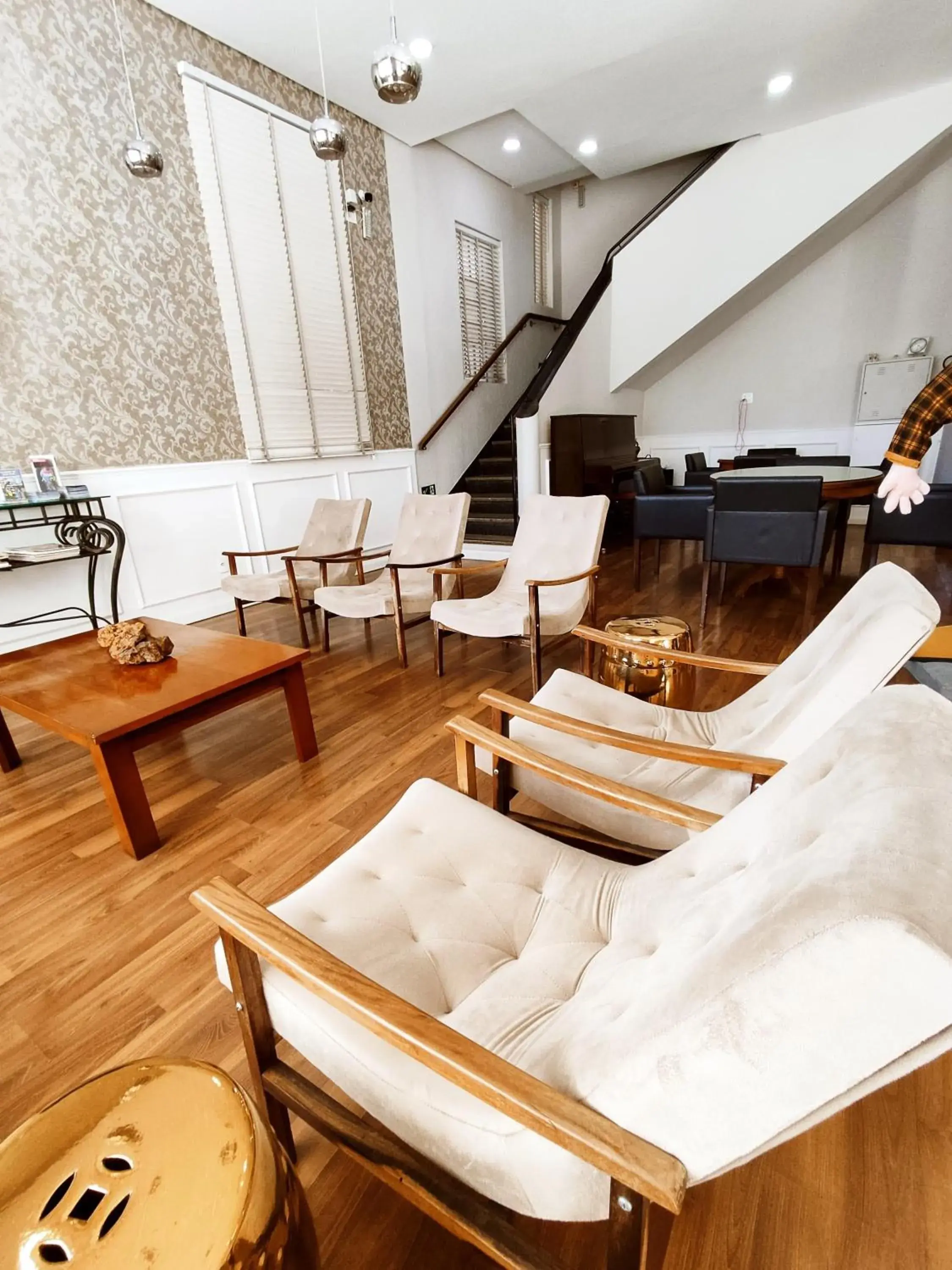 Lobby or reception in MOVA Hotel D'oeste - Localizado em frente a Praça Principal da Cidade, na área Central - Pé na Praça Lobby or reception in MOVA Hotel D'oeste - Localizado em frente a Praça Principal da Cidade, na área Central - Pé na Praça