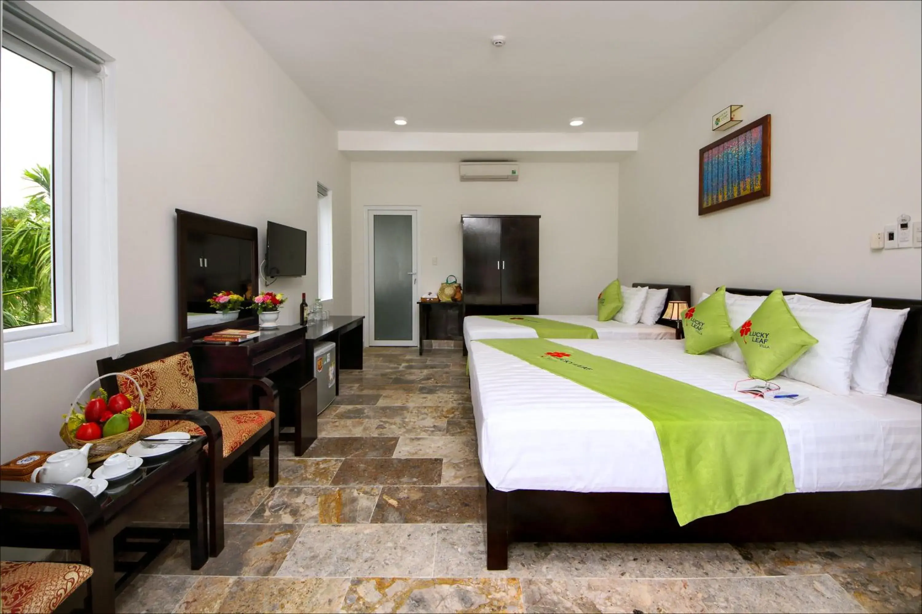 Triple Room in Lucky Leaf Hoian Villa Triple Room in Lucky Leaf Hoian Villa