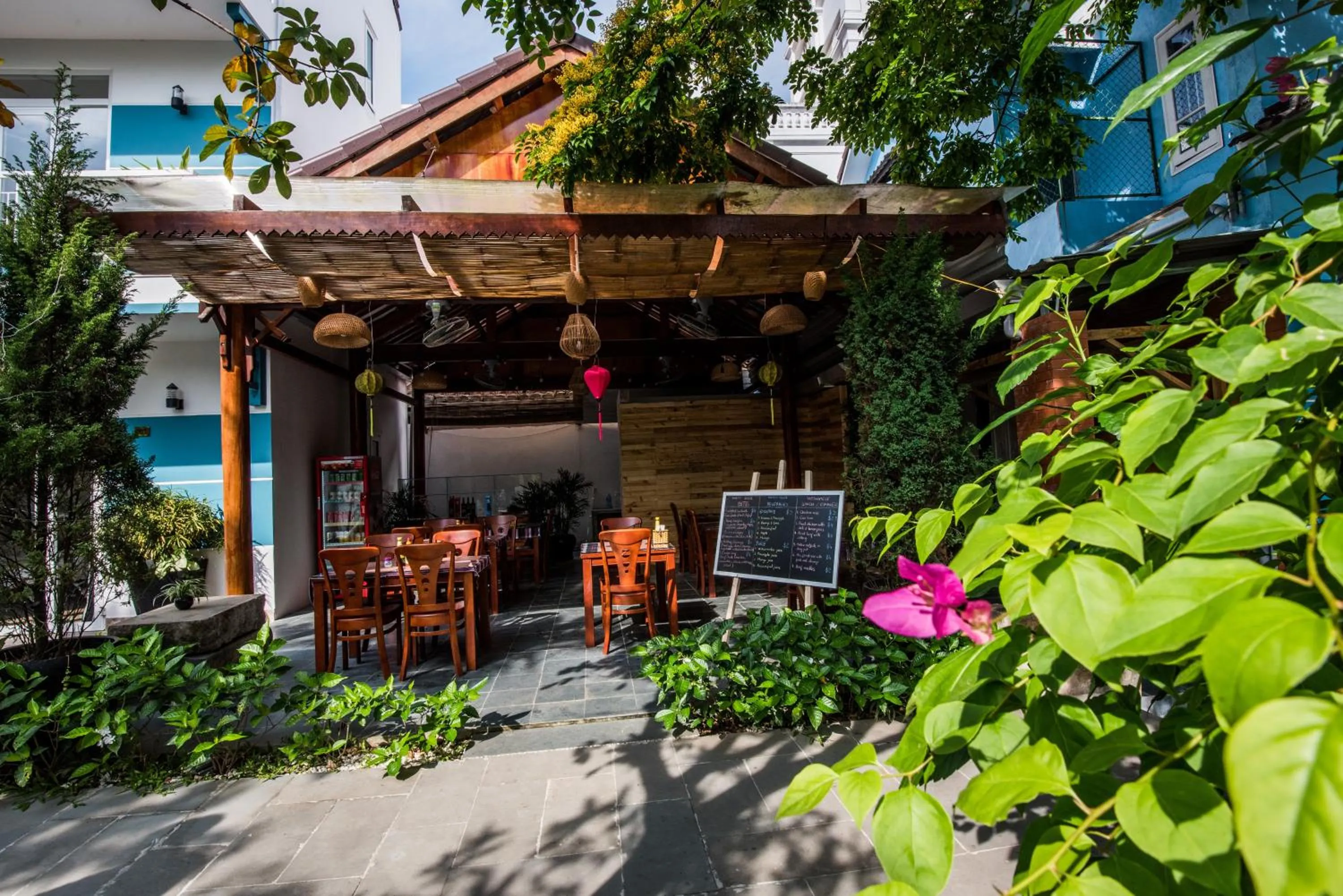 Patio in Lucky Leaf Hoian Villa