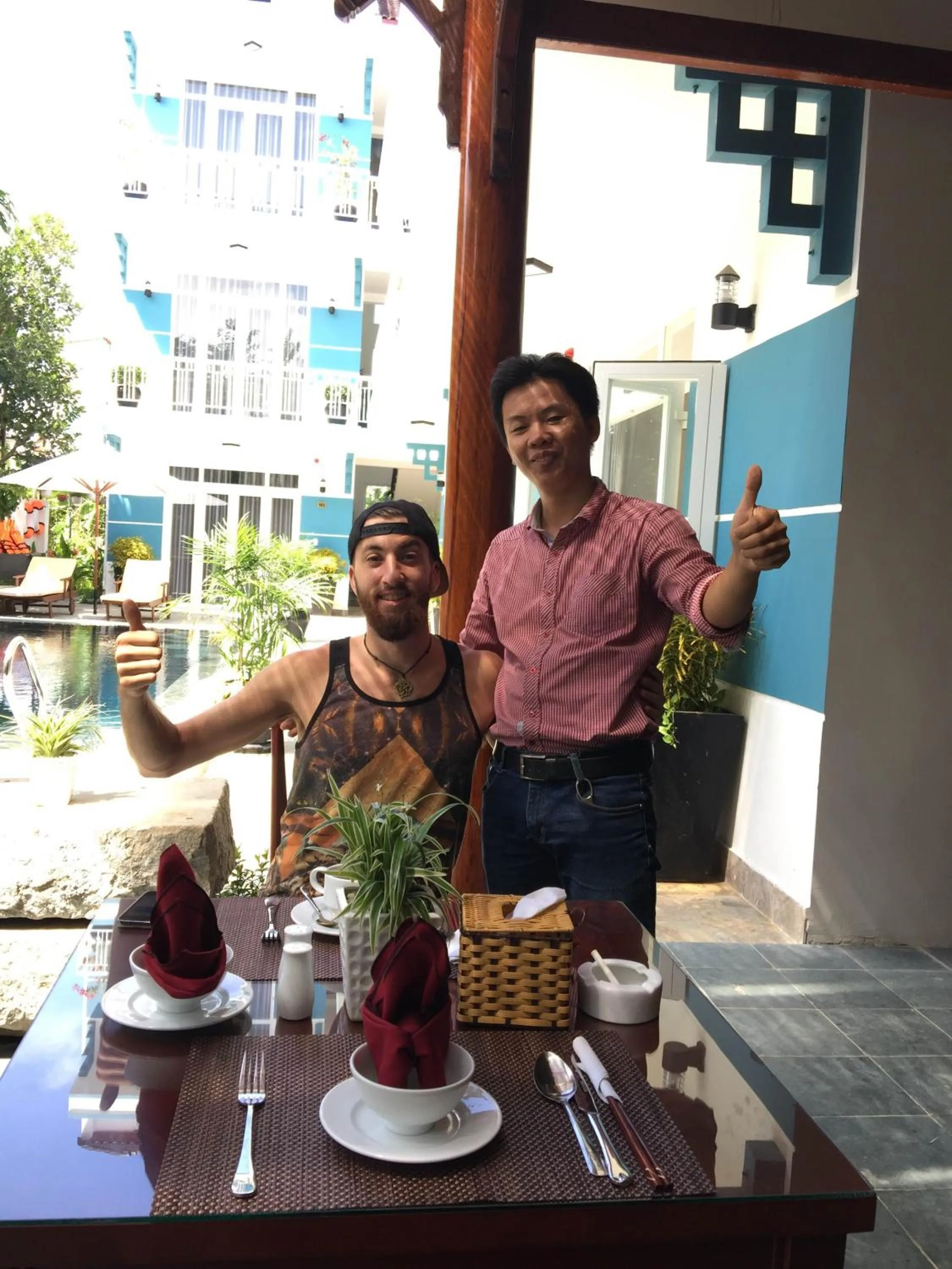 Staff in Lucky Leaf Hoian Villa