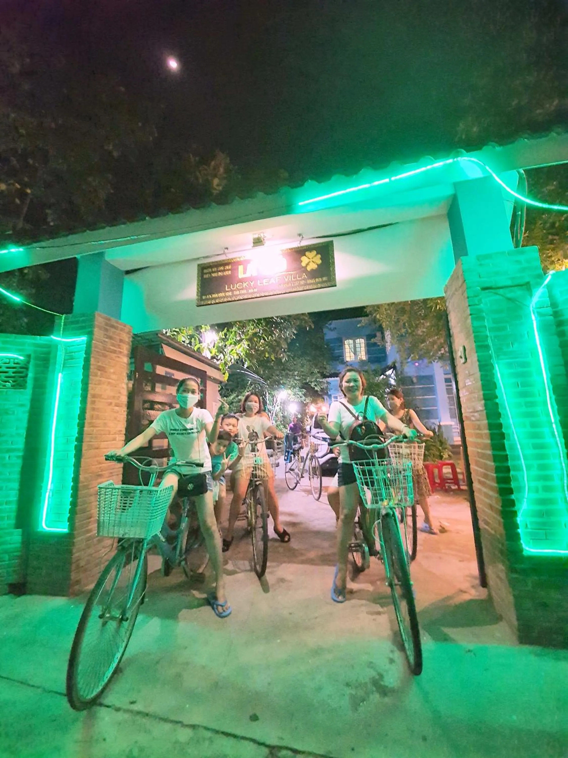 People in Lucky Leaf Hoian Villa