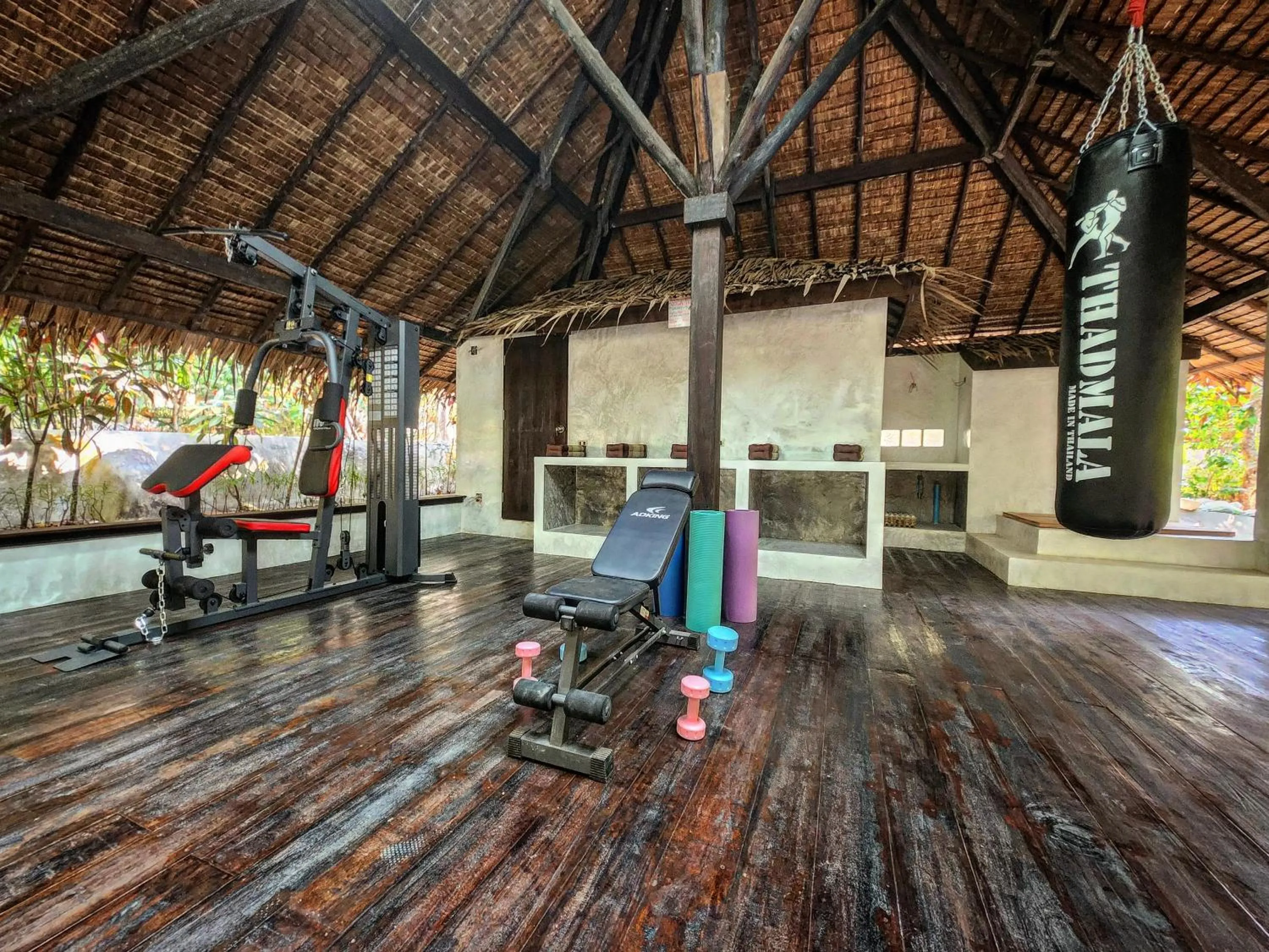 Fitness centre/facilities in Flower Power Farm Village