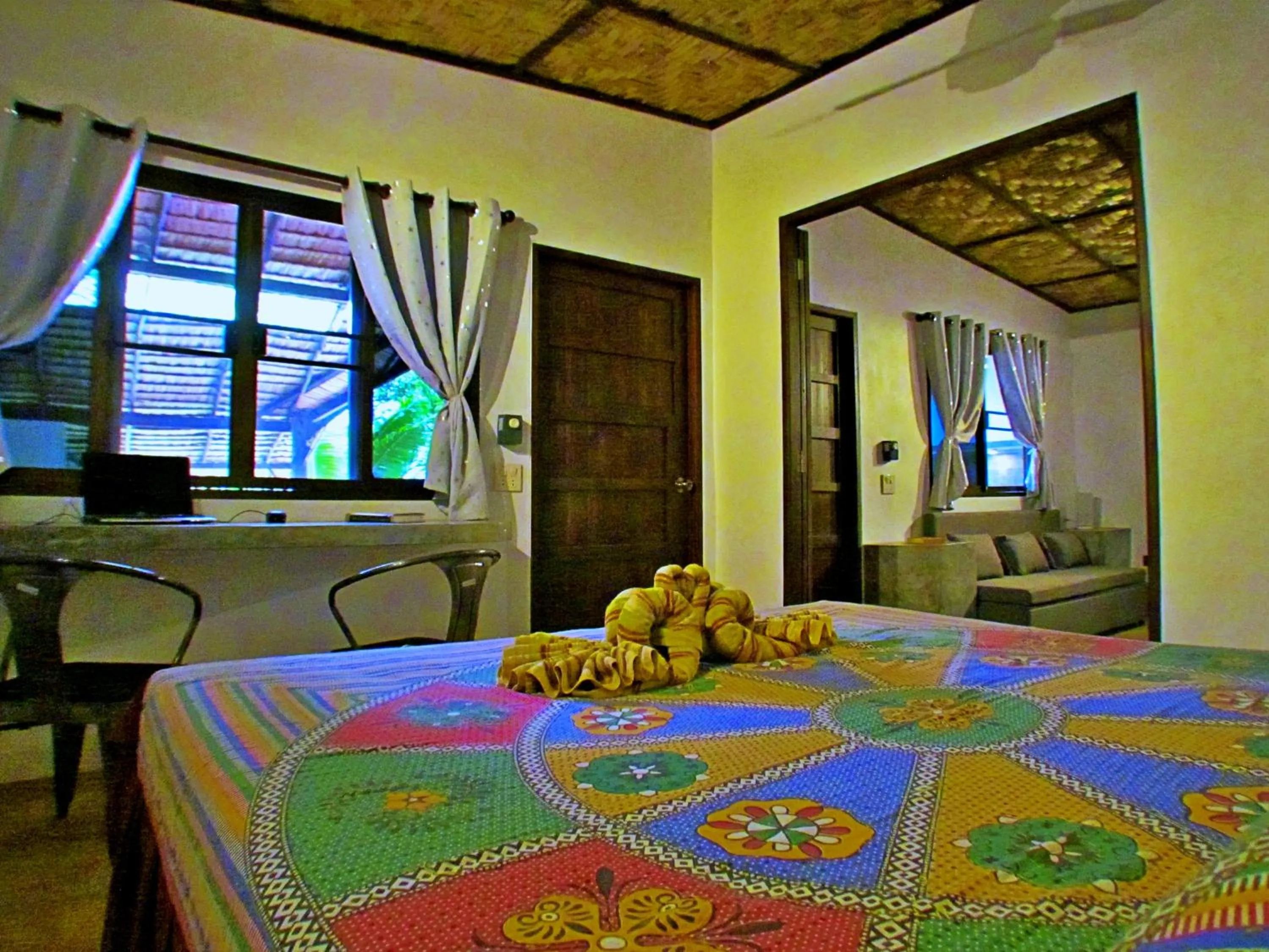 Bedroom in Flower Power Farm Village