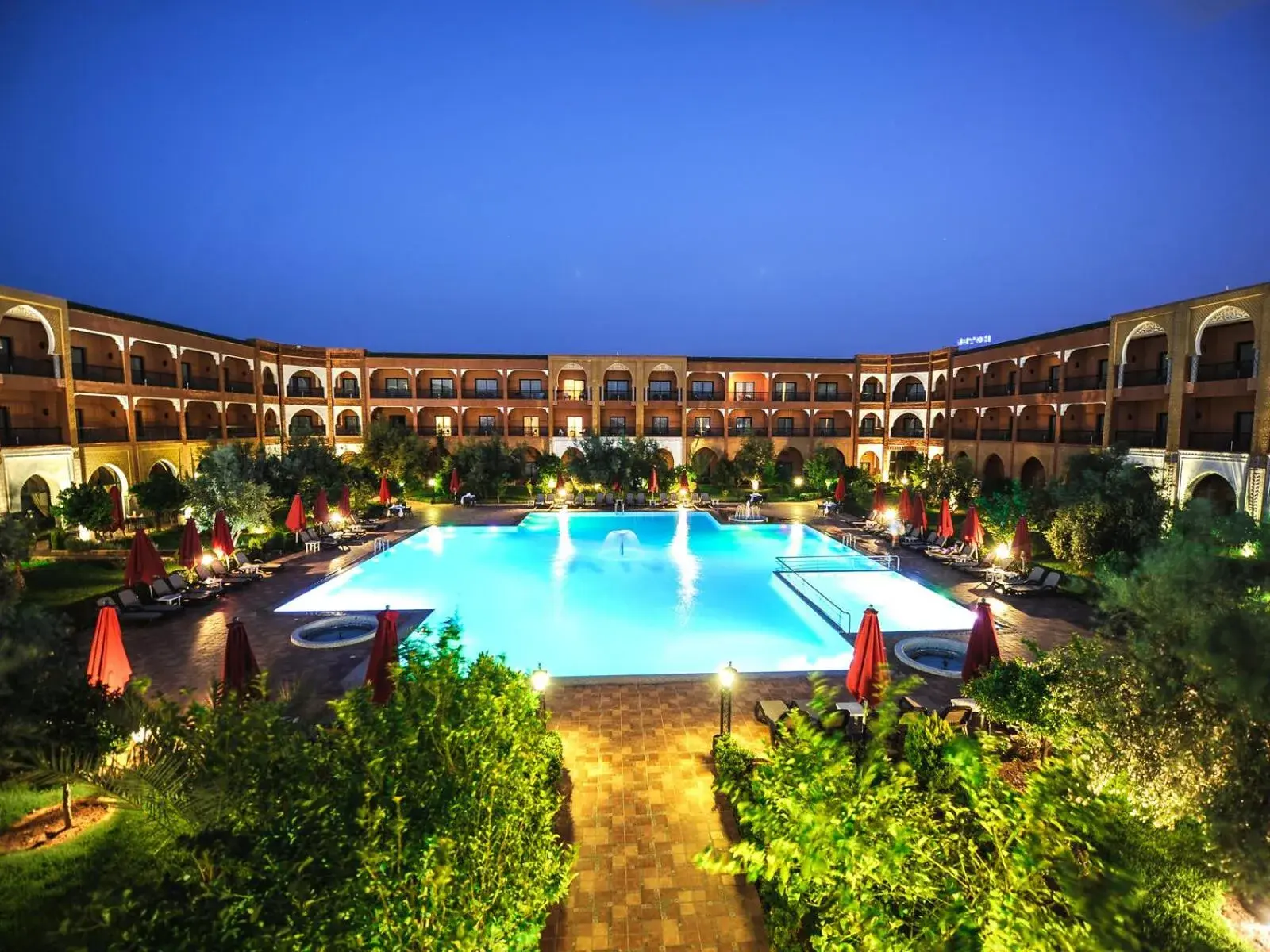 Property building in Ennakhil Marrakech Hotel & SPA Property building in Ennakhil Marrakech Hotel & SPA