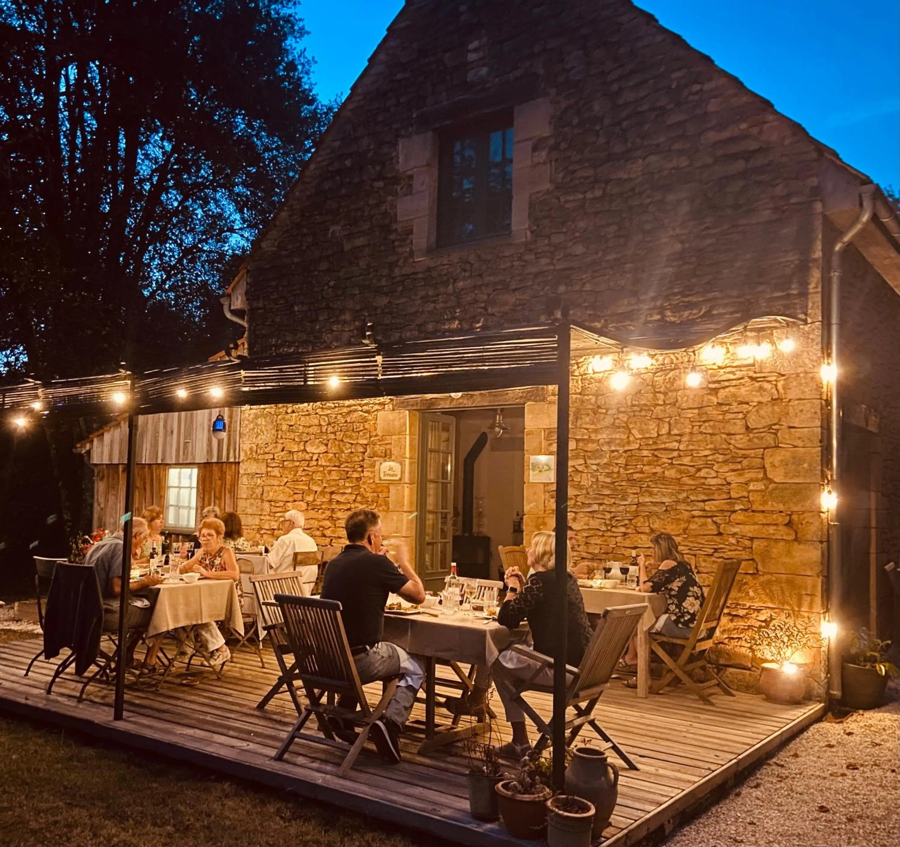 Patio in La Closerie de Sarlat Maison d hôtes de charme