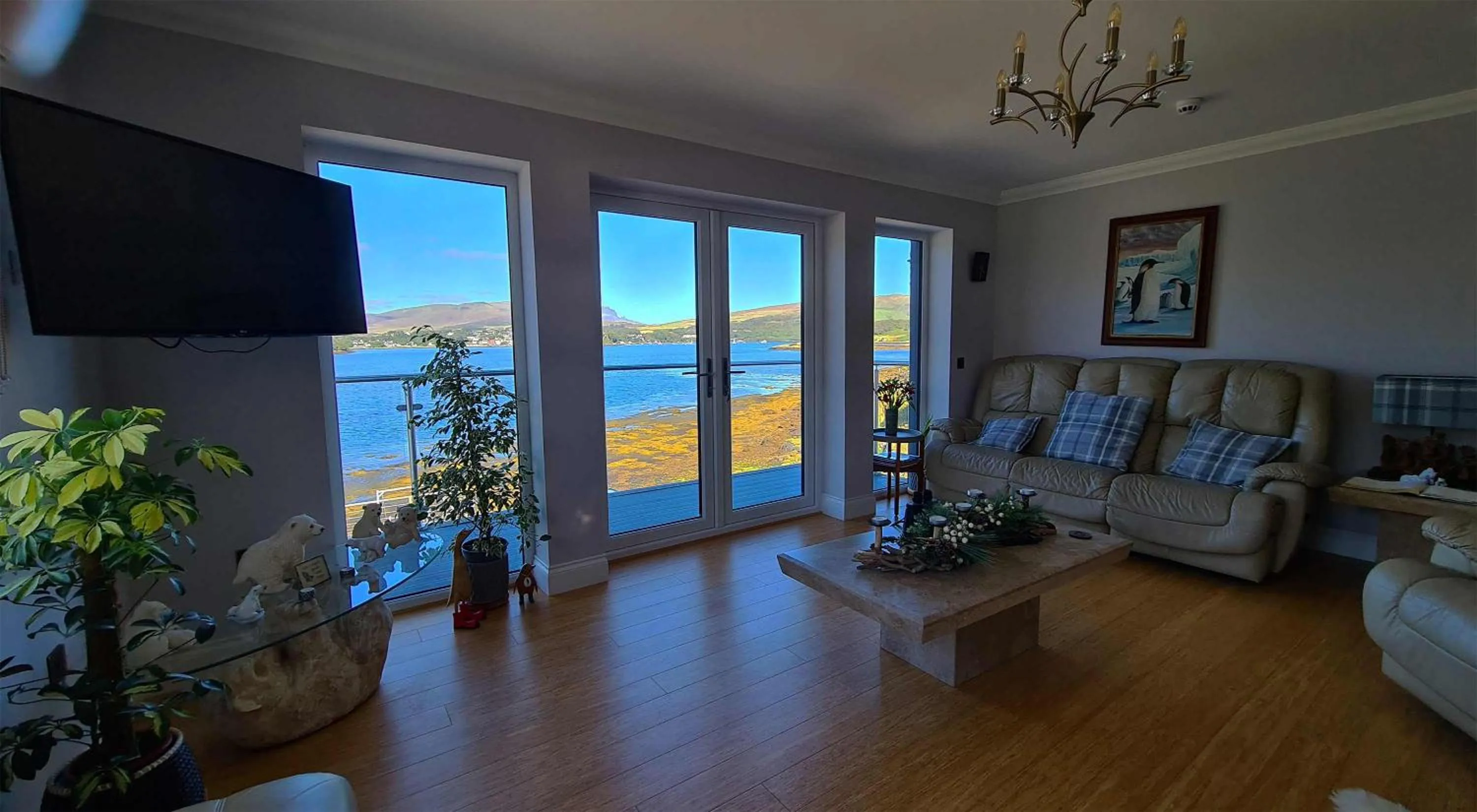 Living room in Heatherfield House B&B