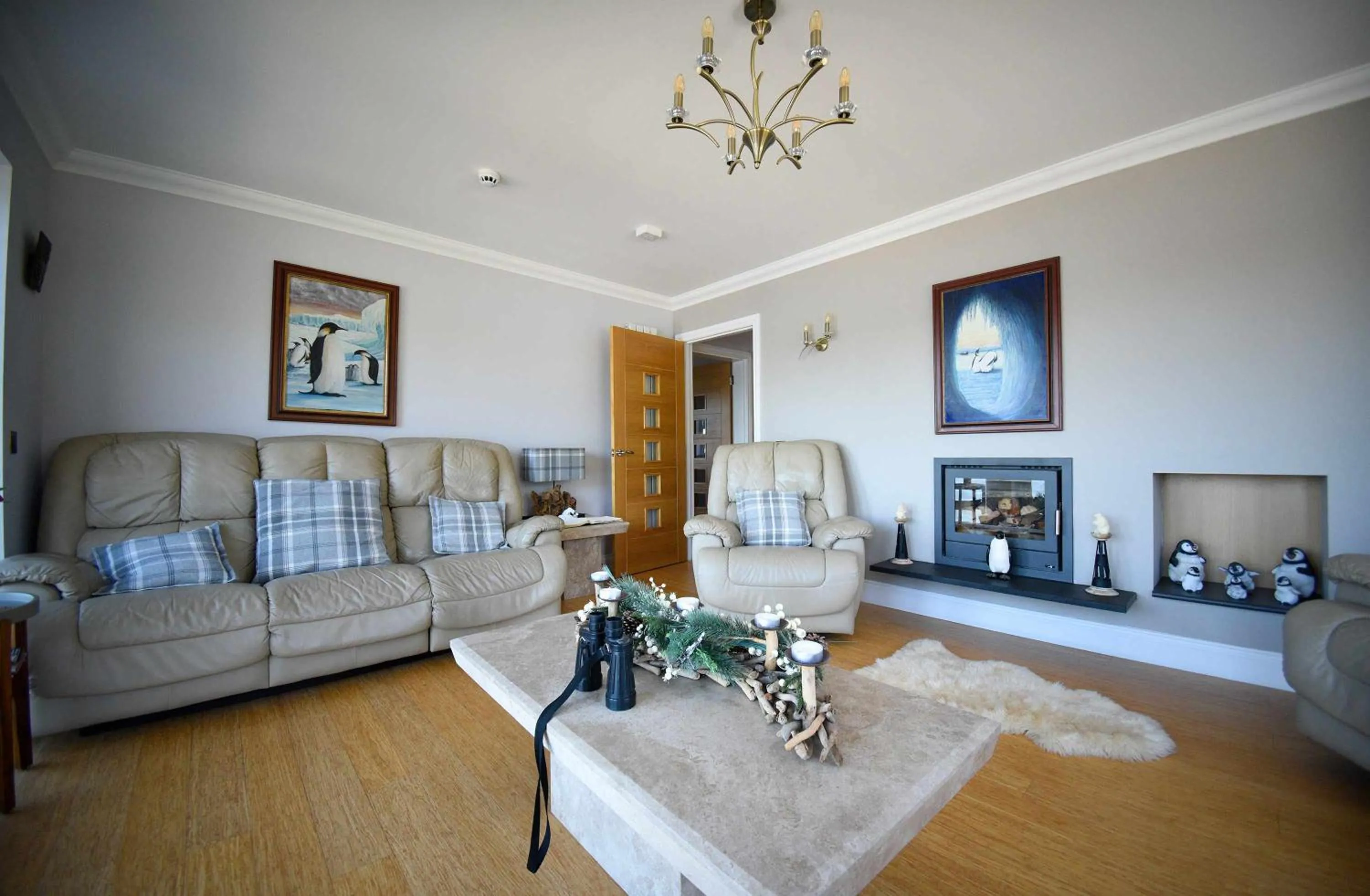 Living room in Heatherfield House B&B
