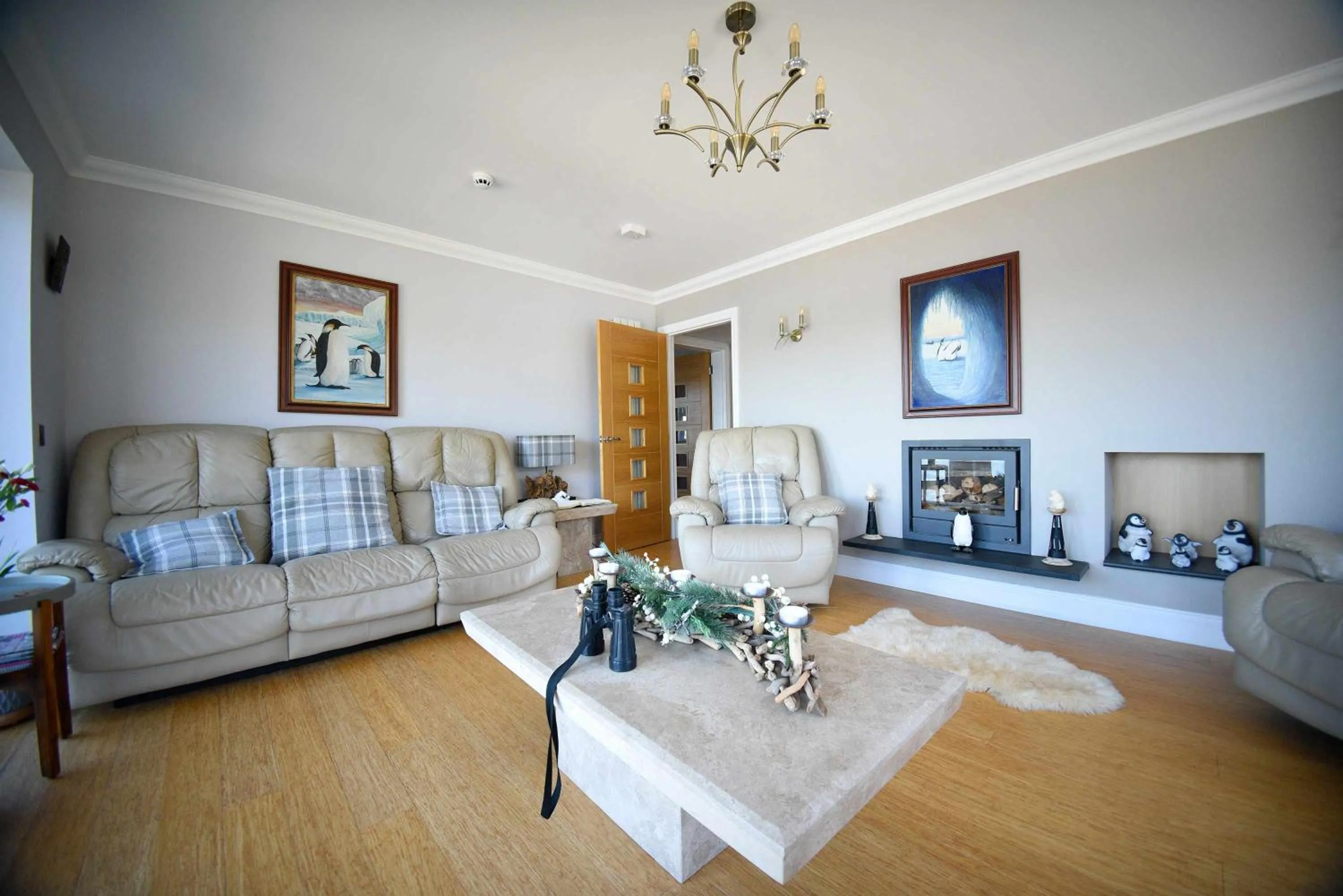 Living room in Heatherfield House B&B