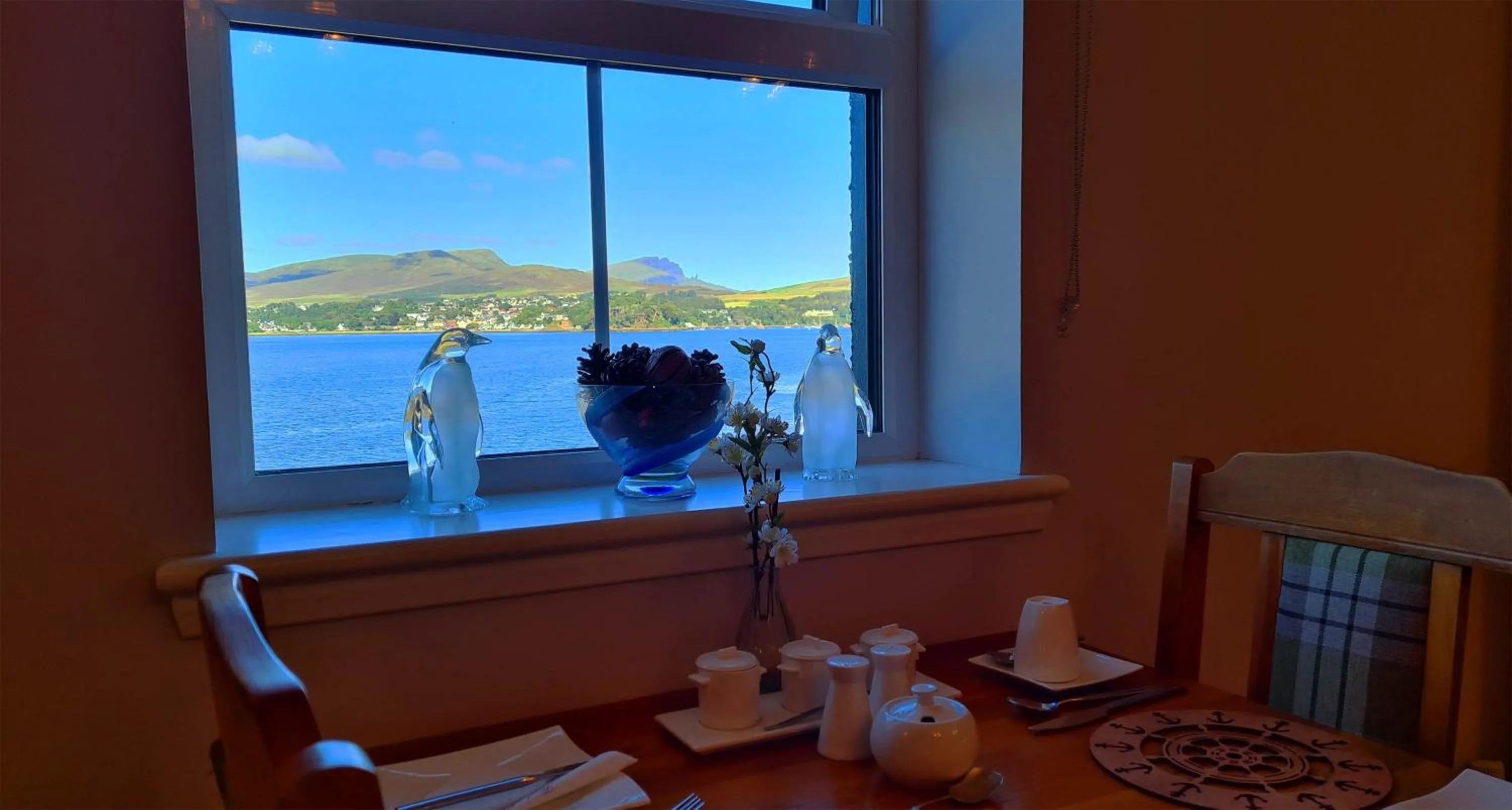 Sea view in Heatherfield House B&B