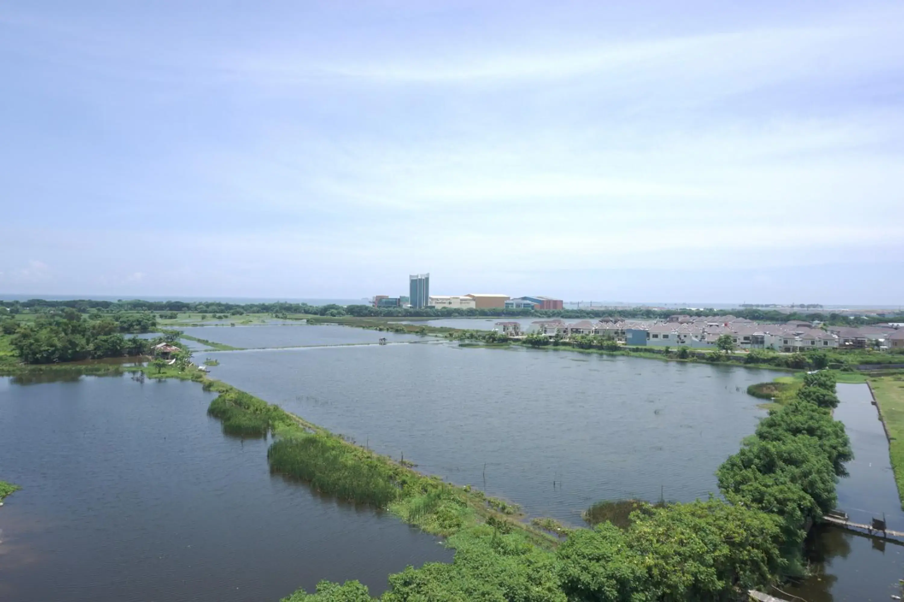 Lake view in Liberta Hotel Grand Sayang Makassar Lake view in Liberta Hotel Grand Sayang Makassar