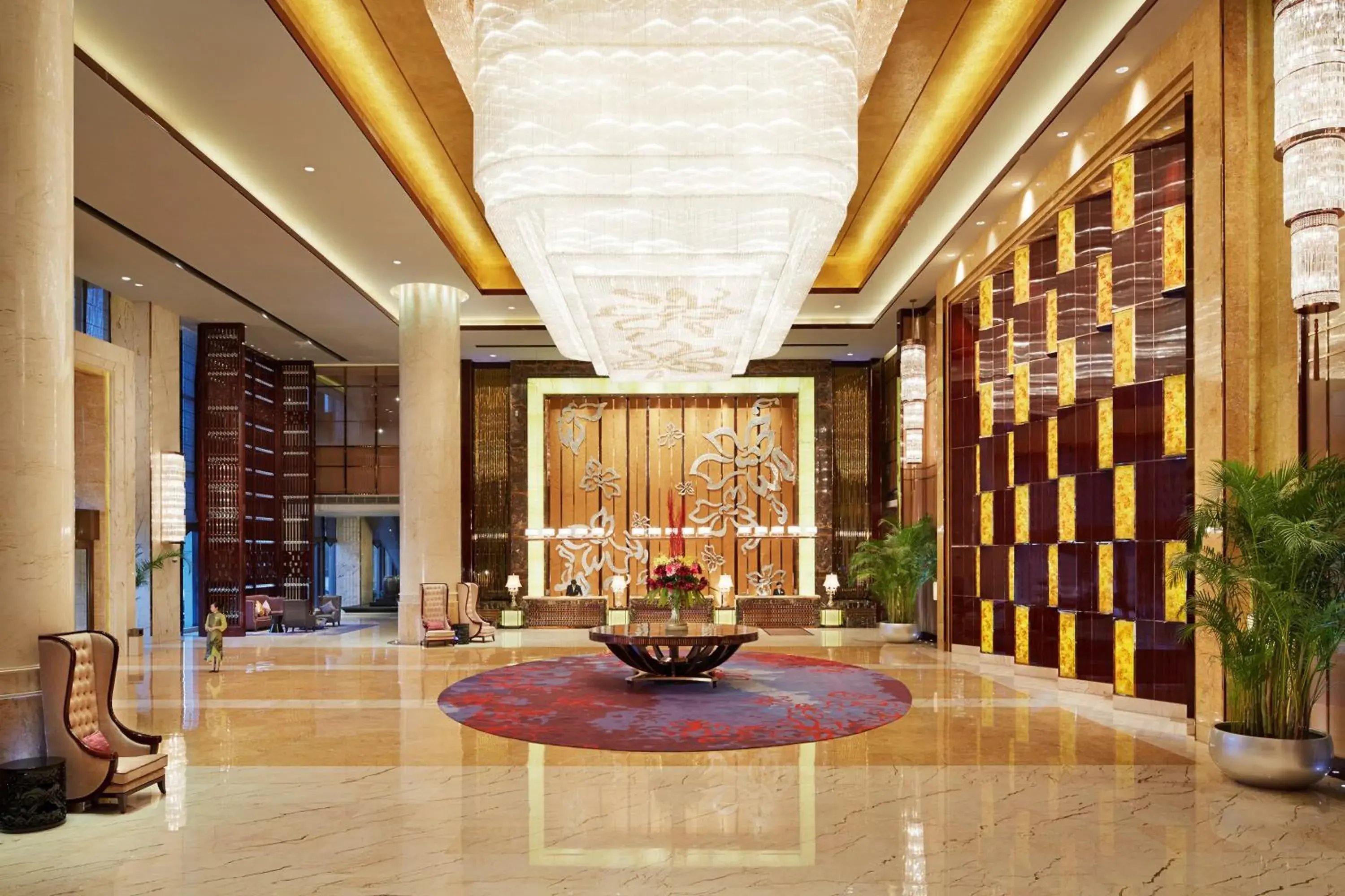 Lobby or reception in Wanda Realm Zhangzhou Lobby or reception in Wanda Realm Zhangzhou
