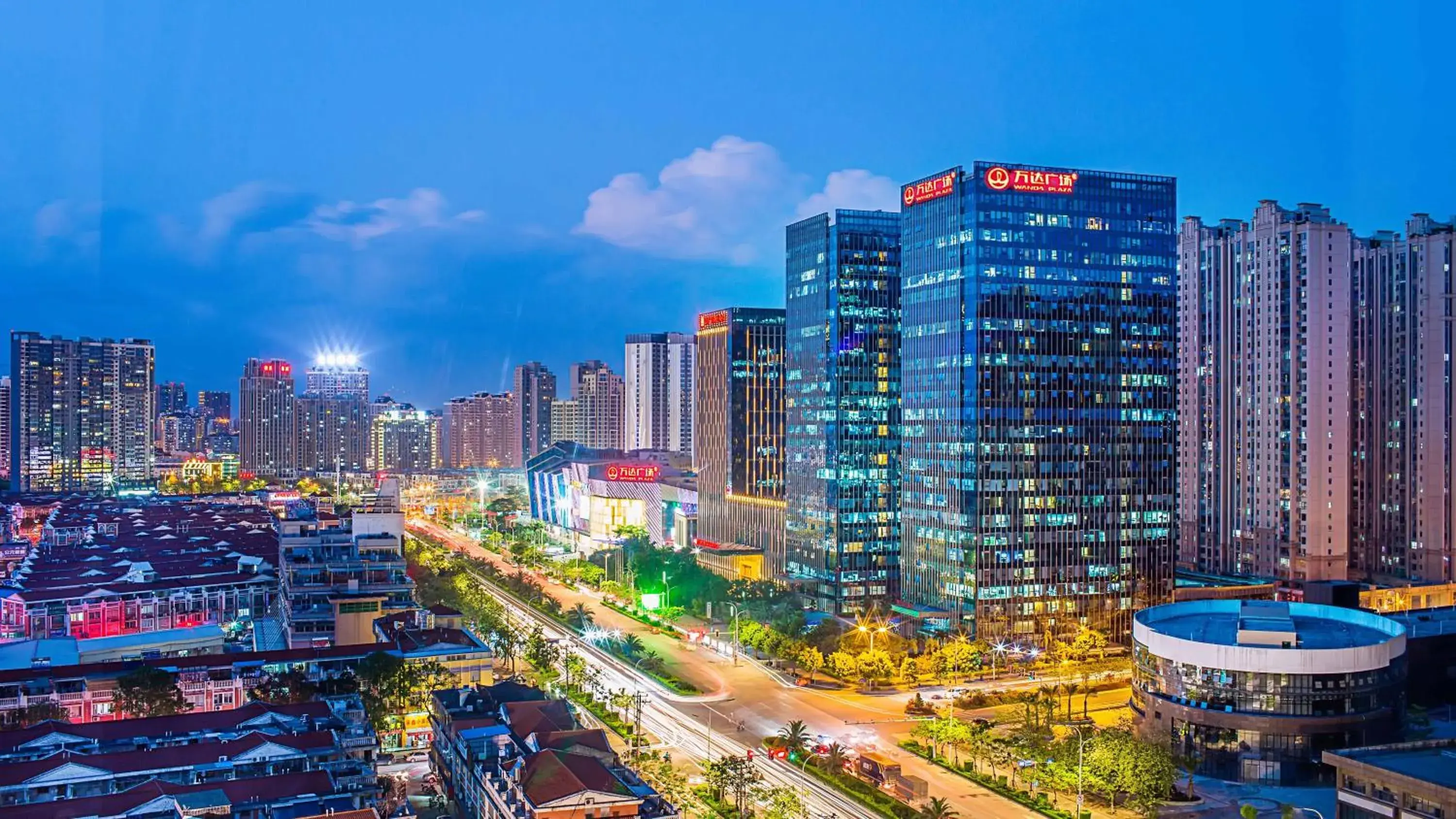 Bird's eye view in Wanda Realm Zhangzhou Bird's eye view in Wanda Realm Zhangzhou