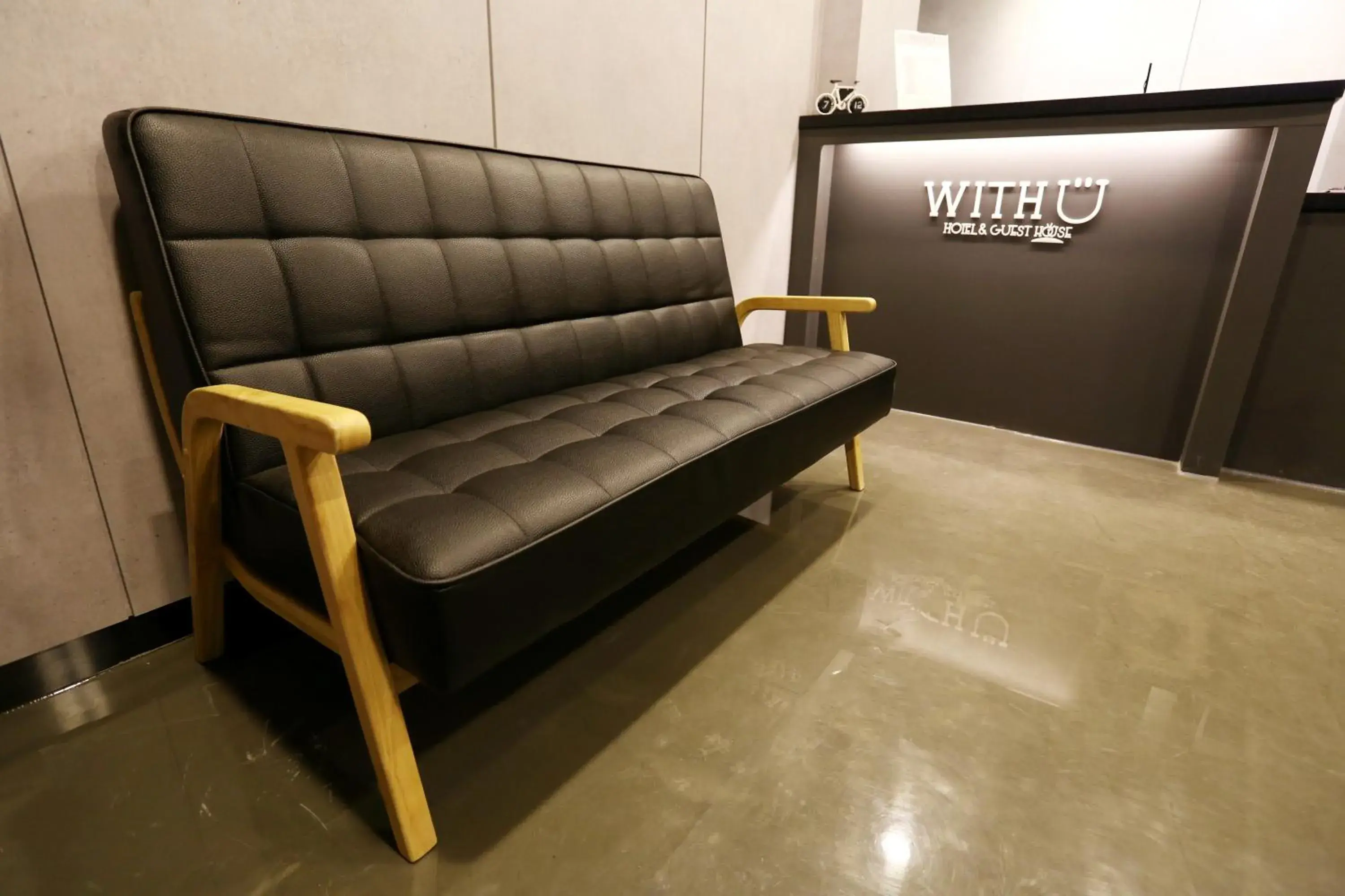 Lobby or reception in With U Hotel & Guesthouse Lobby or reception in With U Hotel & Guesthouse