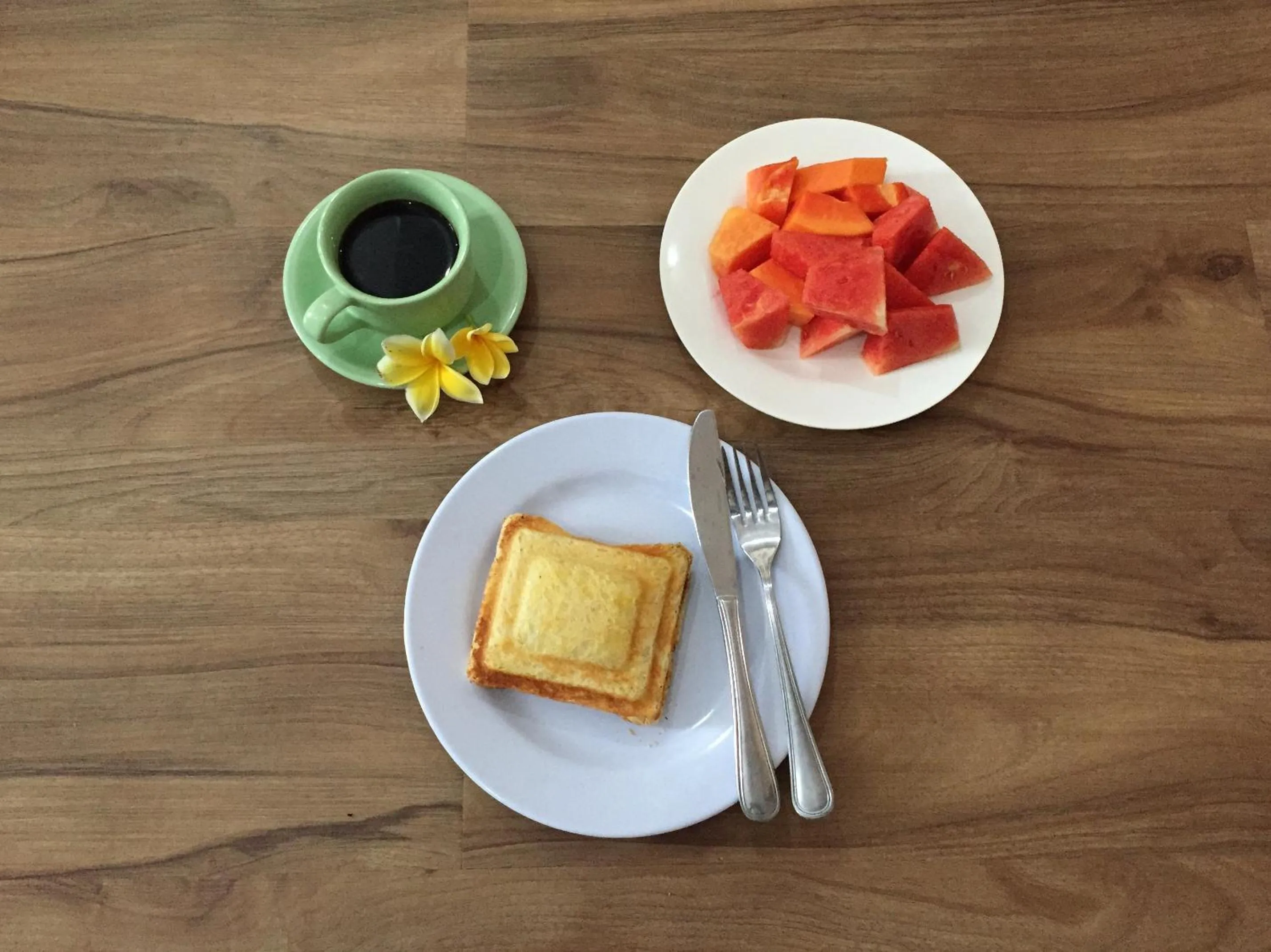Breakfast in Palm Garden Kuta