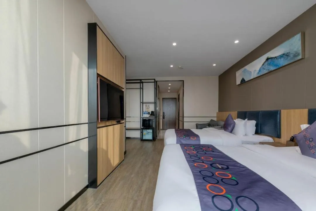 Bed in Yimi MIX International Apartment