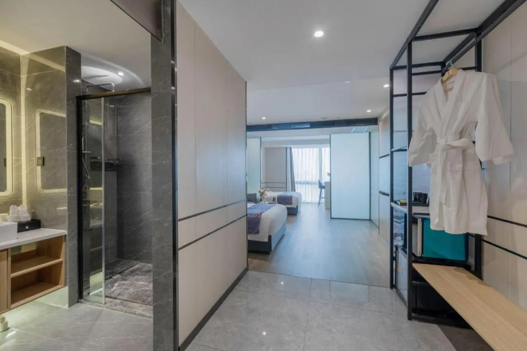 Bed in Yimi MIX International Apartment
