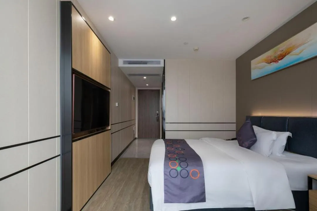 Bed in Yimi MIX International Apartment
