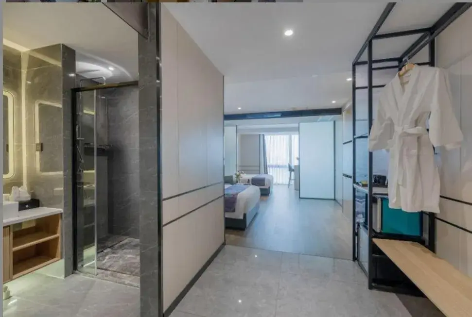 Executive Twin Room in Yimi MIX International Apartment Executive Twin Room in Yimi MIX International Apartment