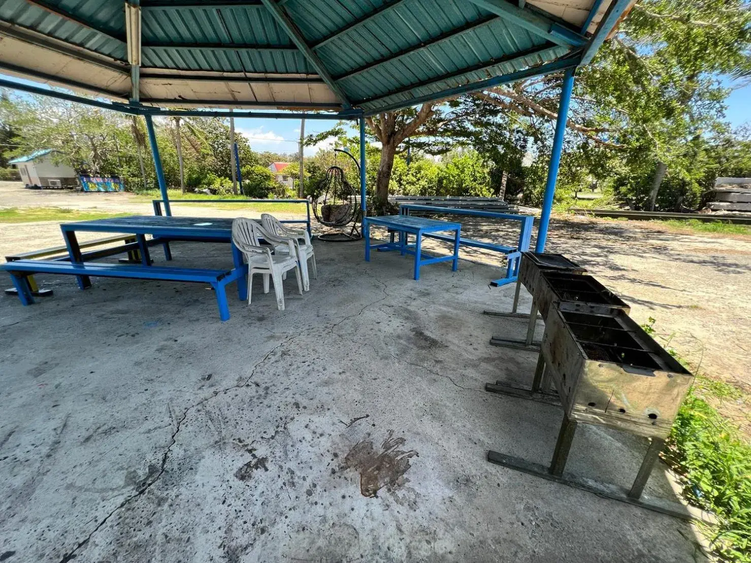 Patio in Kenting Dajianshan Cabin Patio in Kenting Dajianshan Cabin
