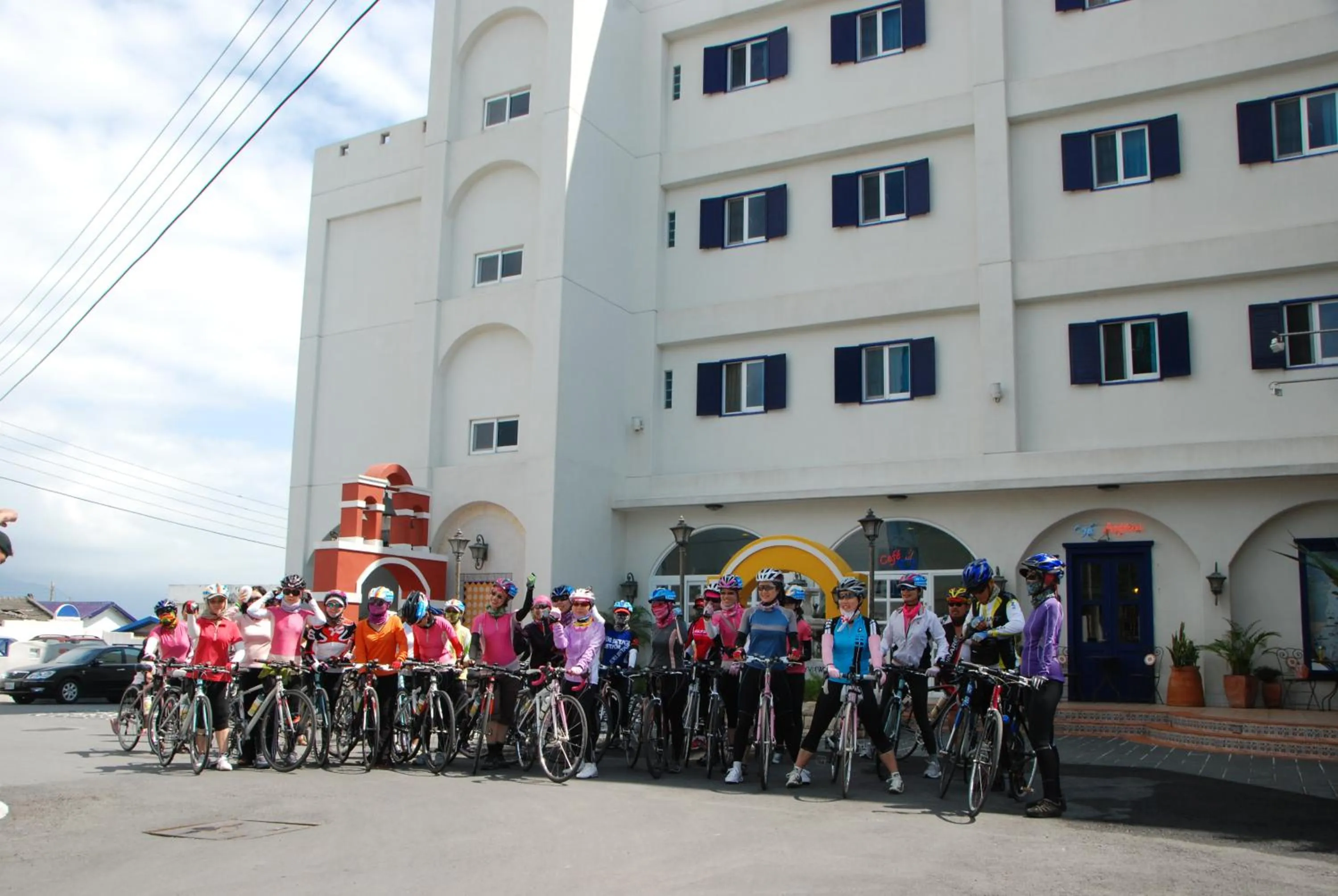 Facade/entrance in Hotel Bayview