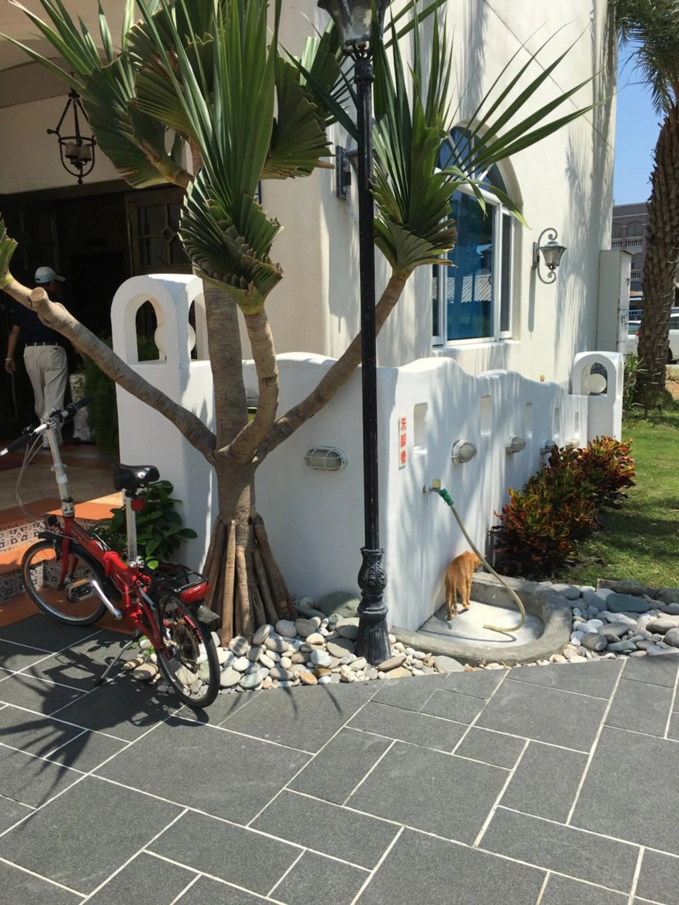 Facade/entrance in Hotel Bayview