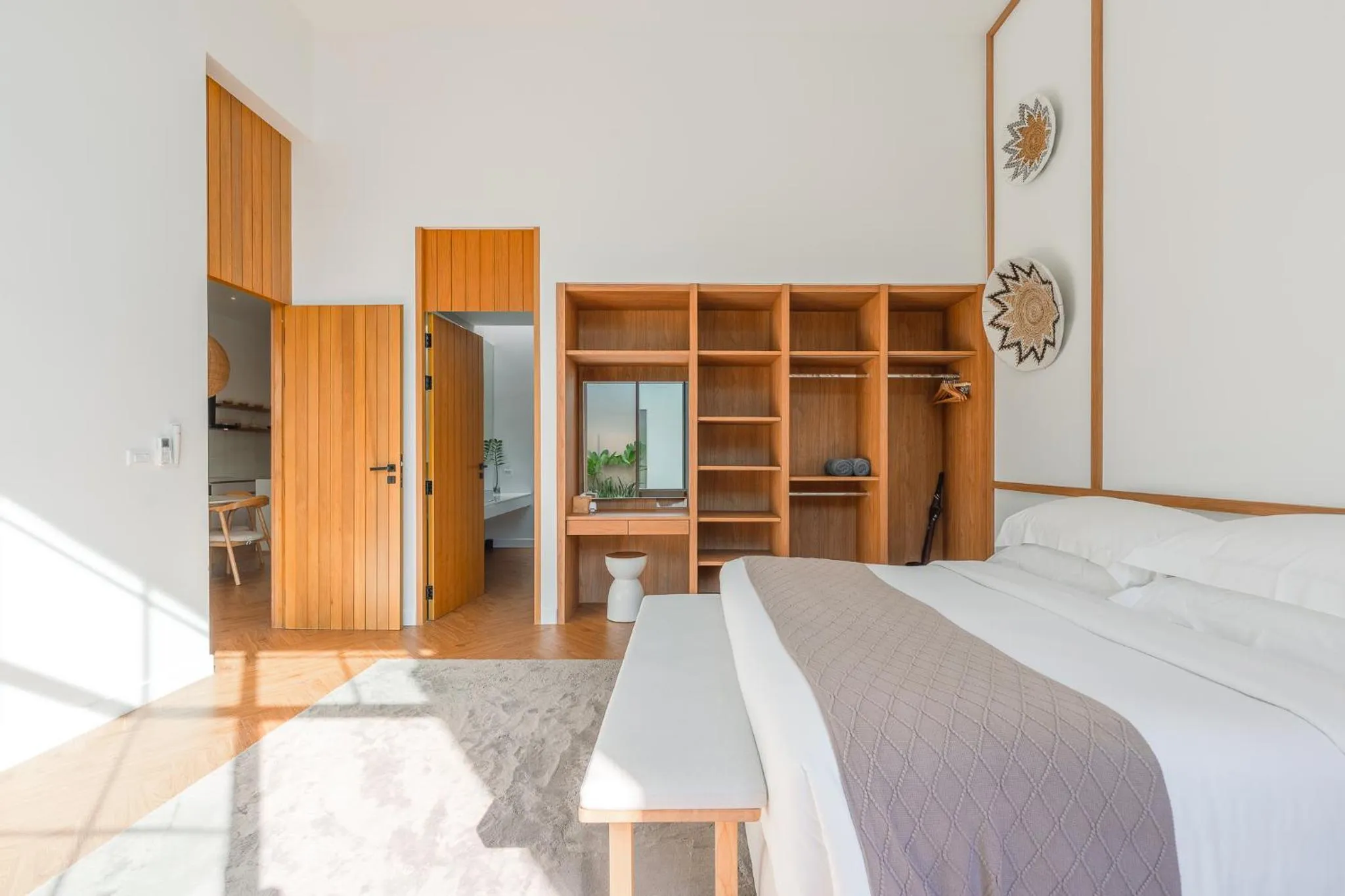 Bedroom, Bed in Saturdays Residence by Brown Starling