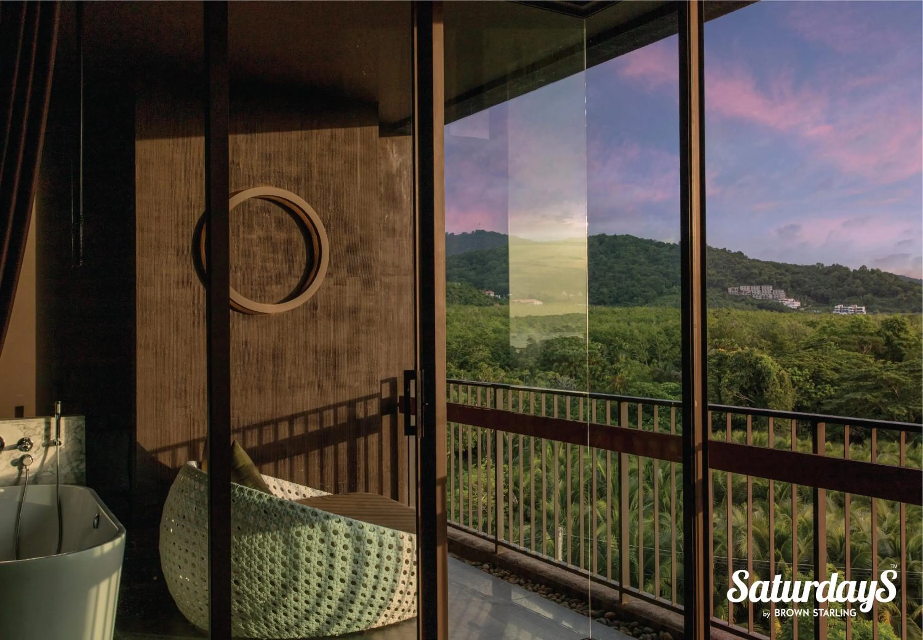 Balcony/Terrace in Saturdays Residence by Brown Starling