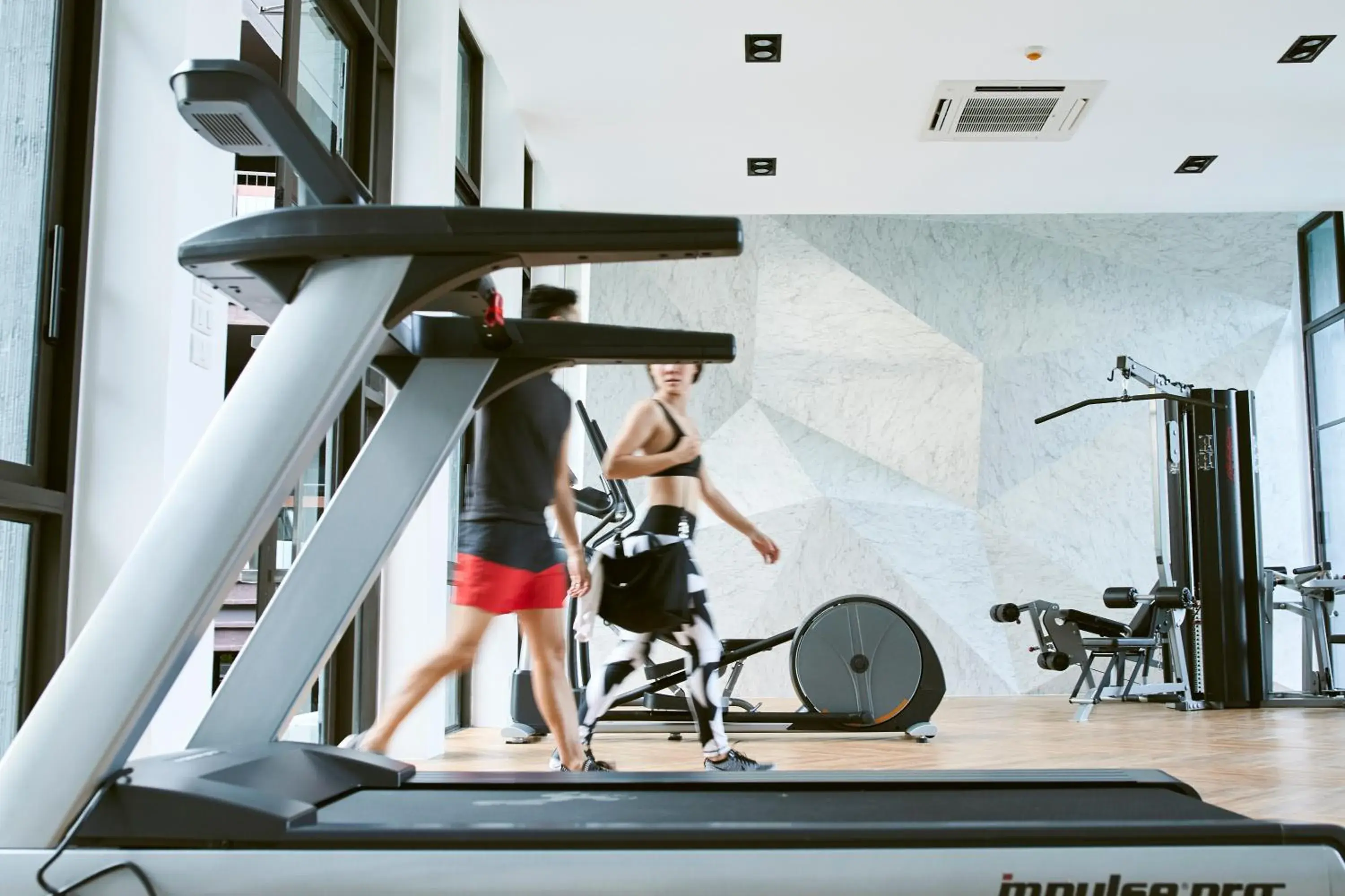 Fitness centre/facilities in Saturdays Residence by Brown Starling Fitness centre/facilities in Saturdays Residence by Brown Starling