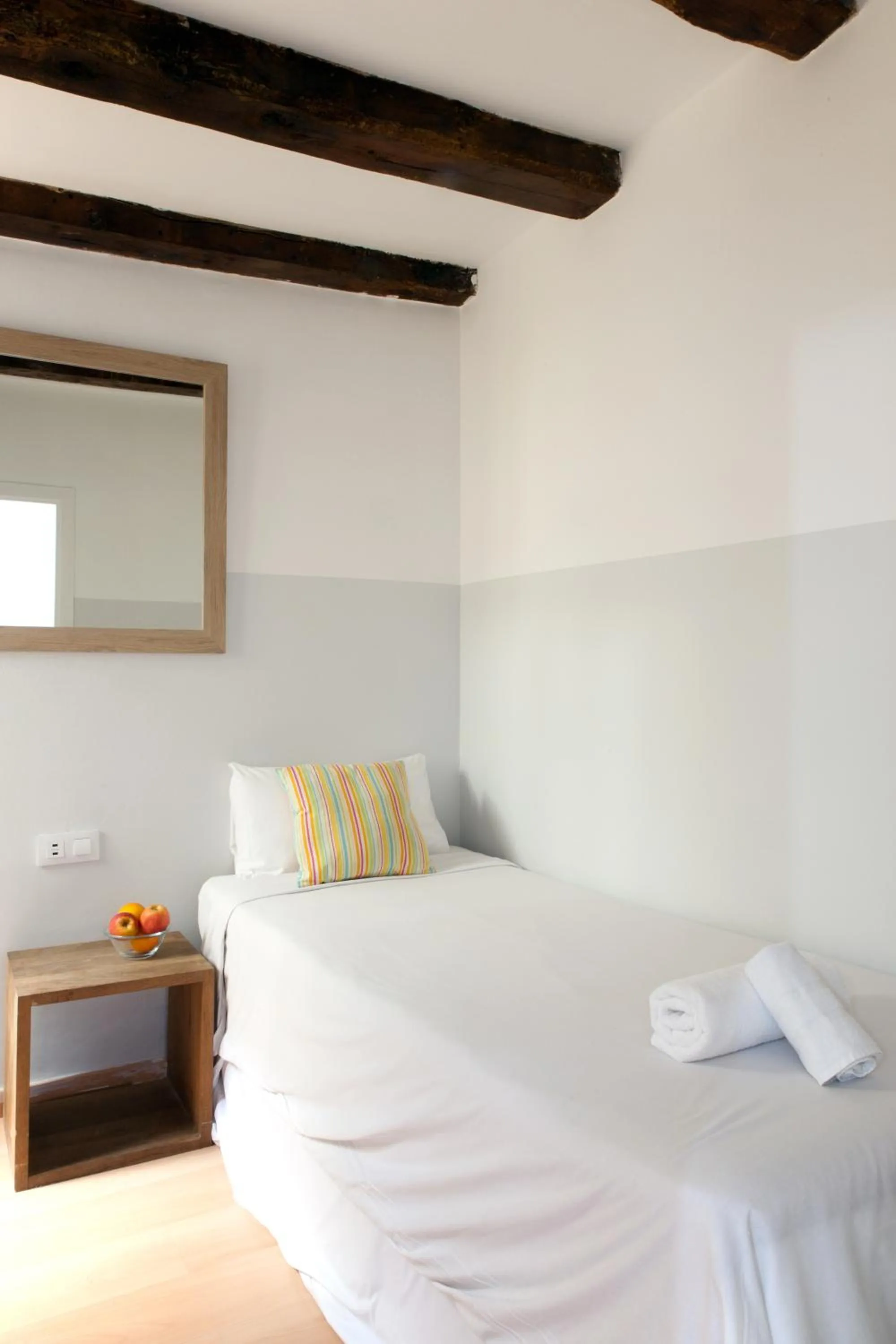 Bedroom, Bed in My Address in Barcelona Downtown