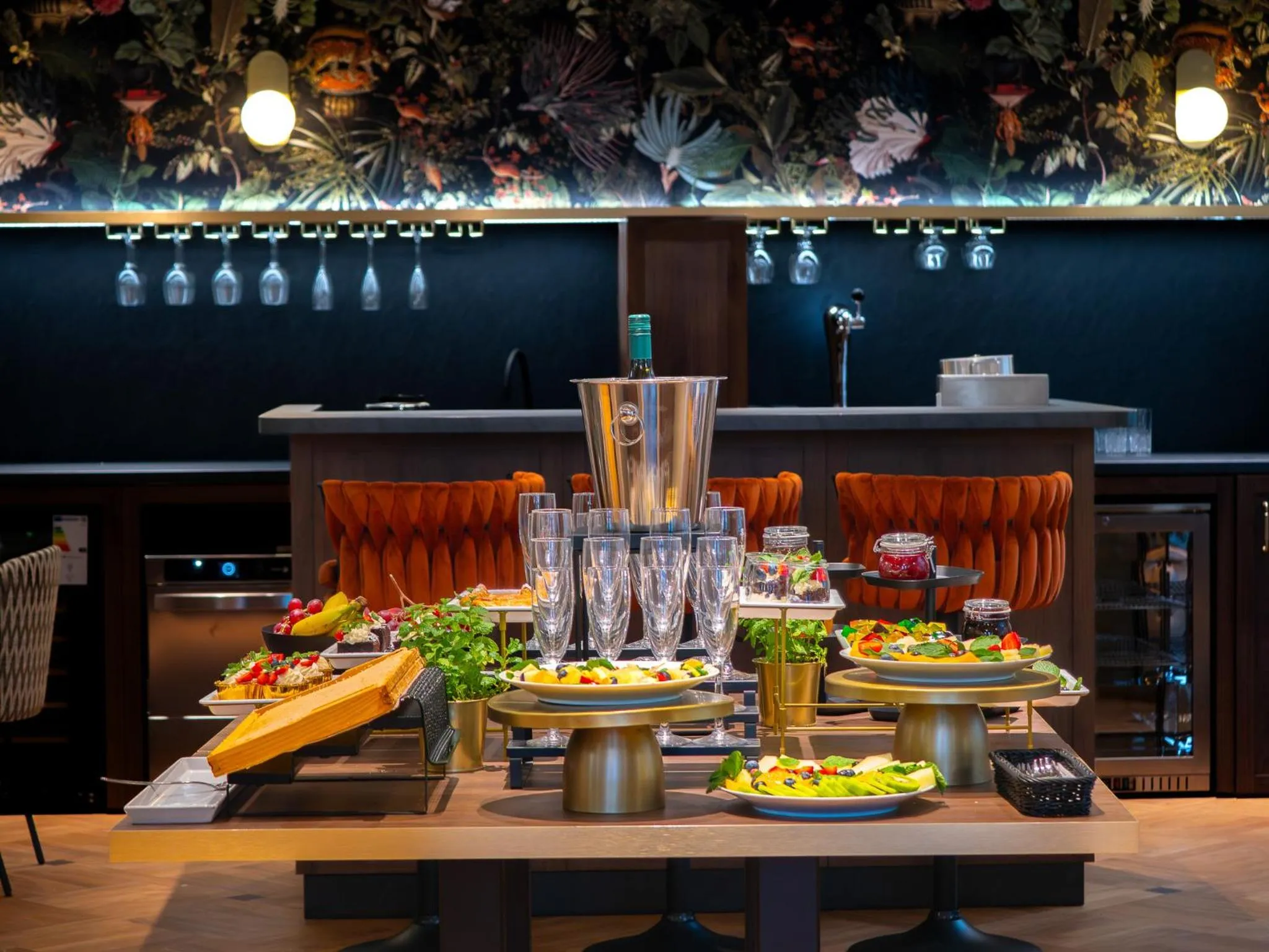 Buffet breakfast in Hotel Palladian