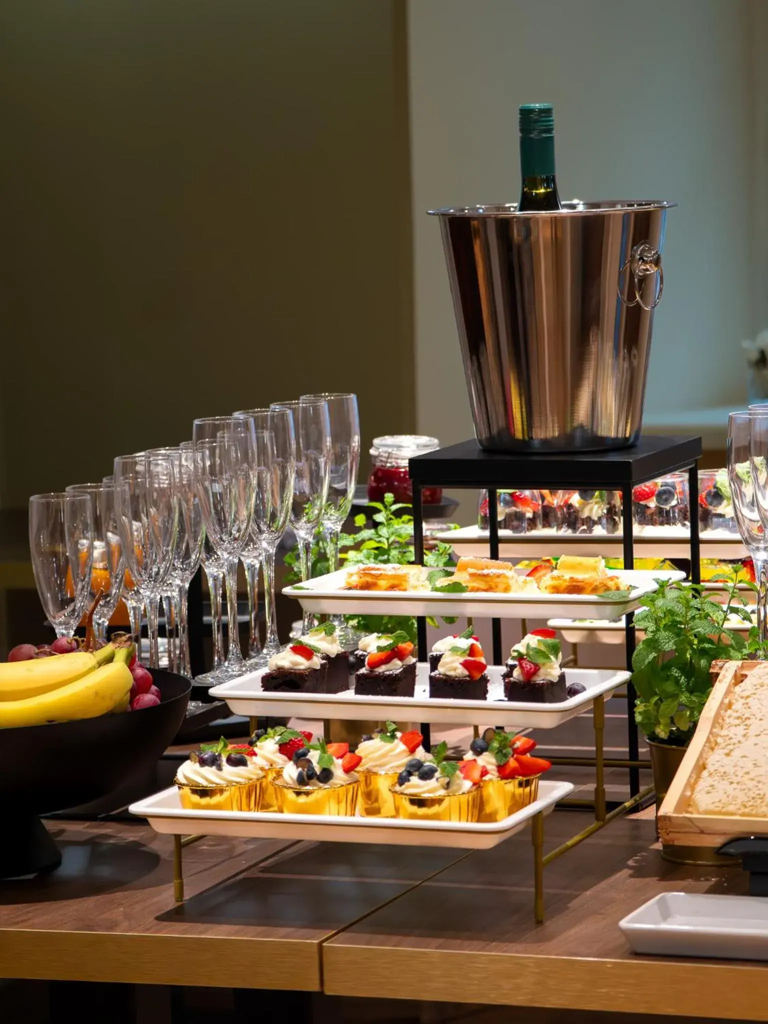 Buffet breakfast in Hotel Palladian Buffet breakfast in Hotel Palladian