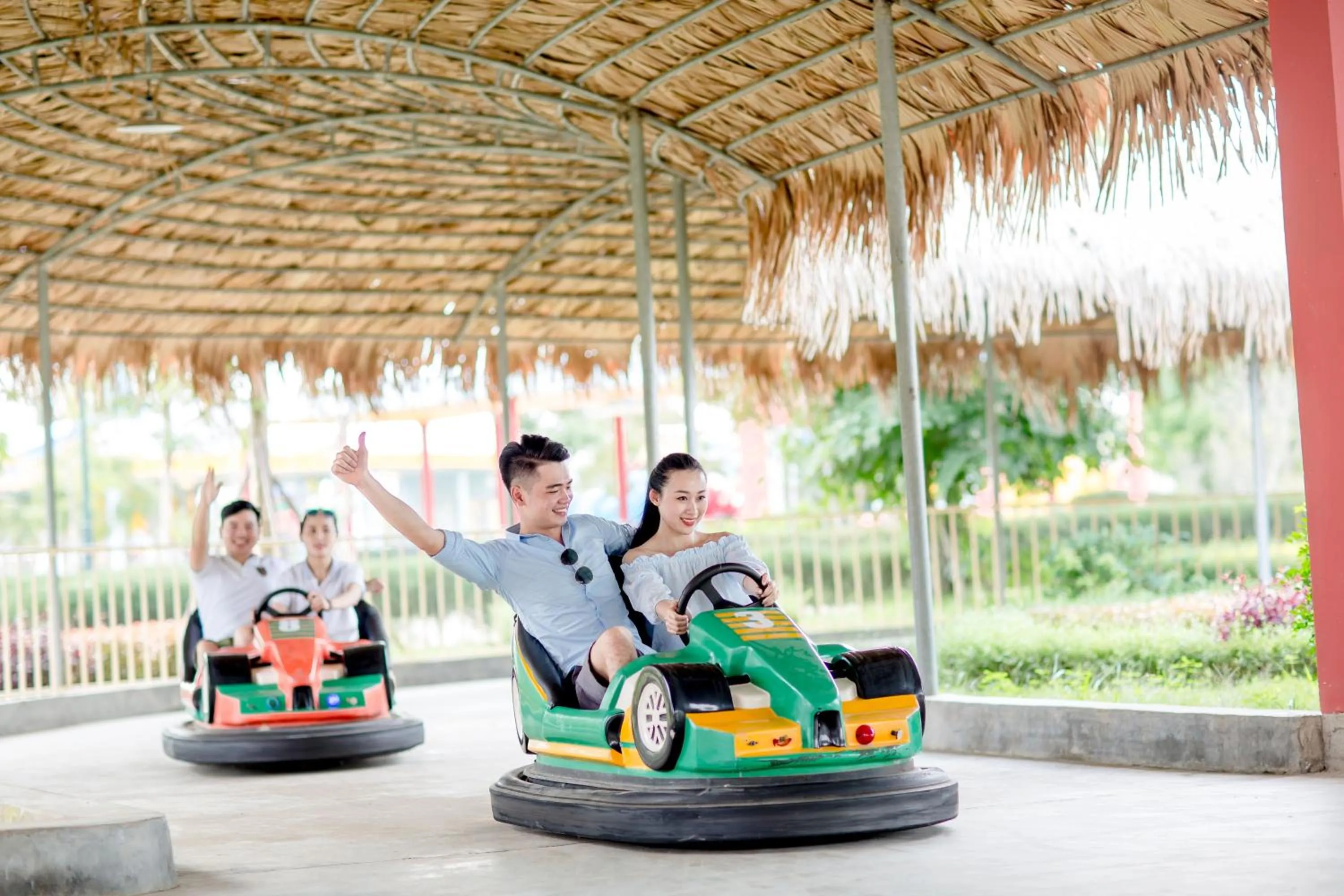 group of guests in Muong Thanh Luxury Dien Lam