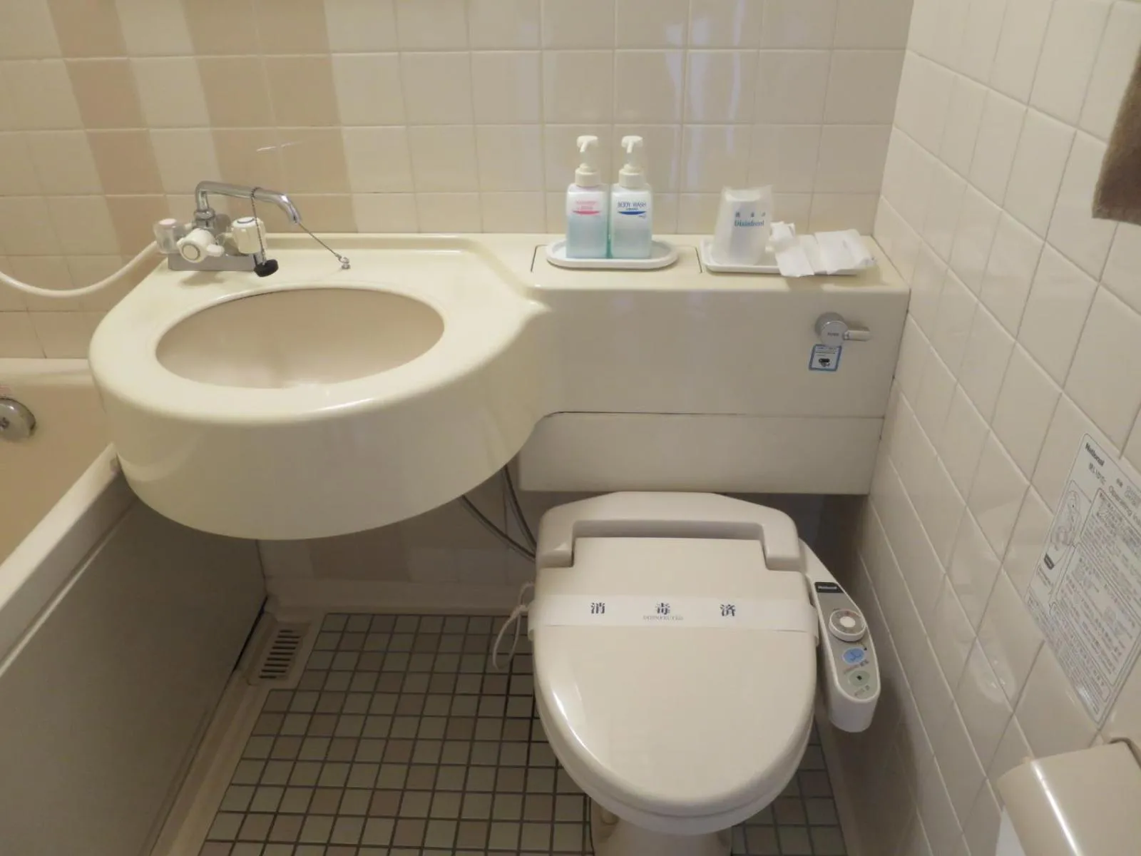 Toilet in Hotel Heisei