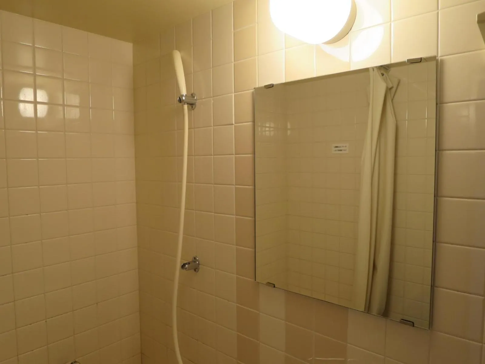 Shower in Hotel Heisei