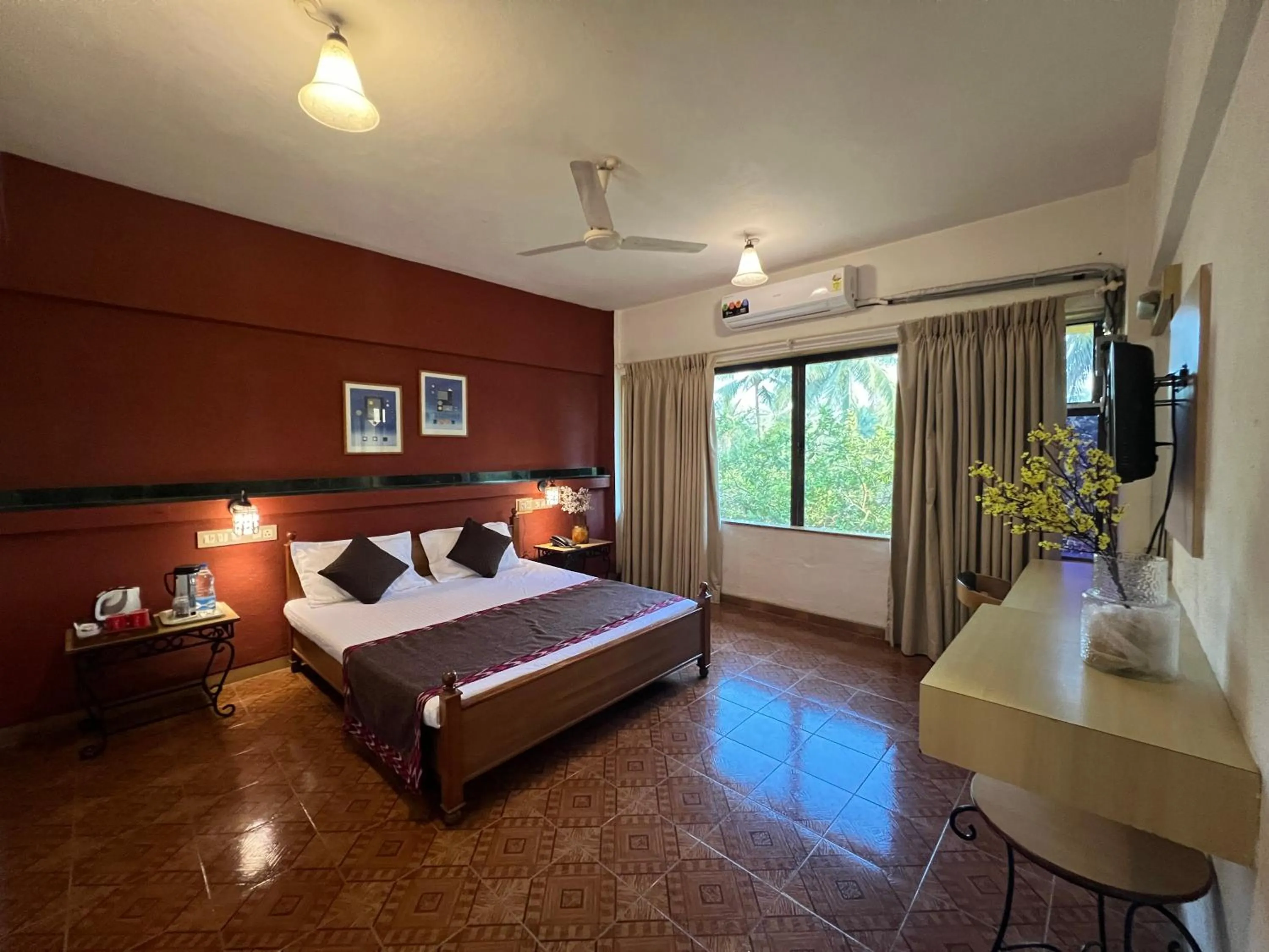 Bedroom, Bed in Konkan Crown Resort & Club