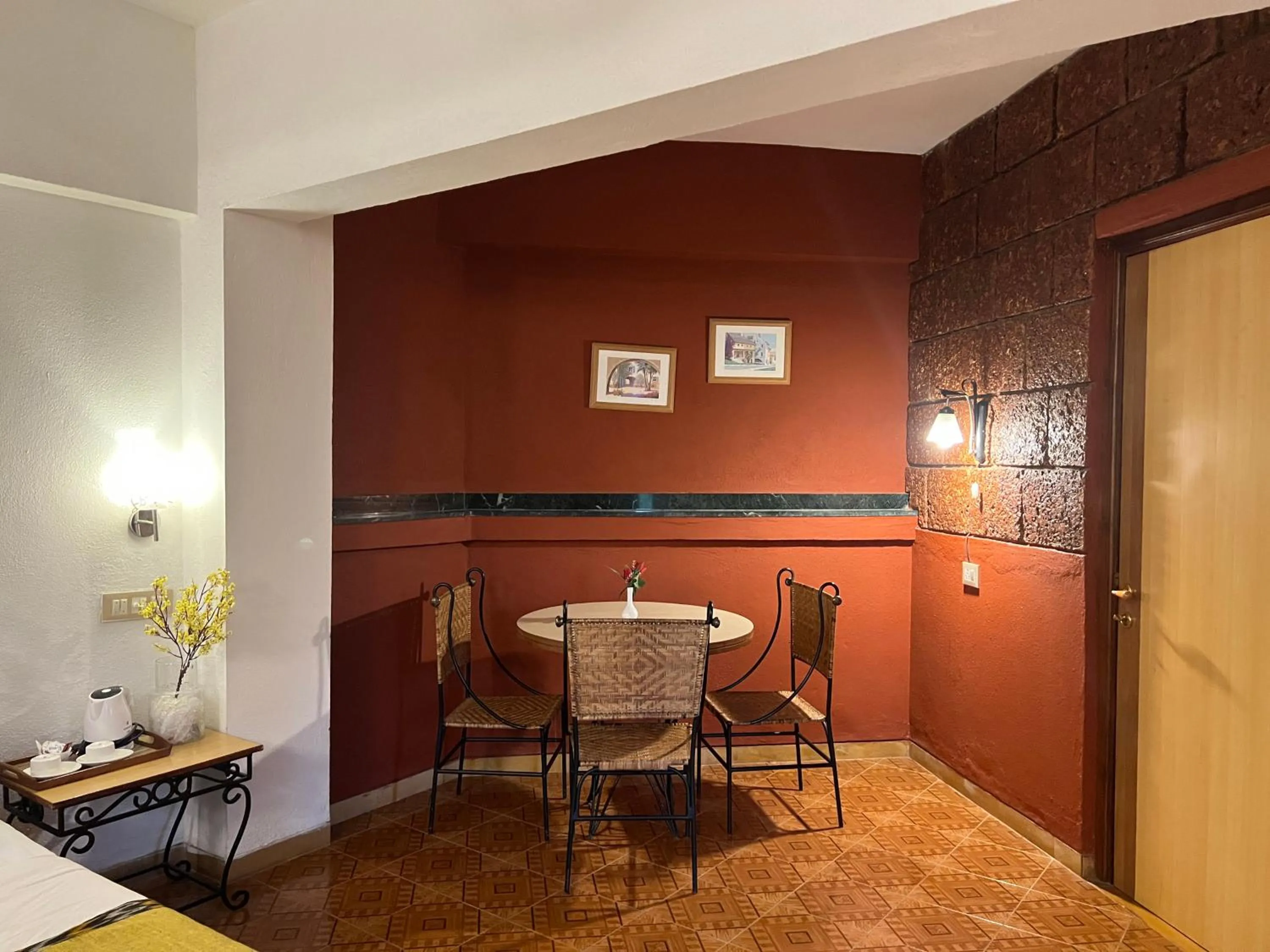 Seating area in Konkan Crown Resort & Club