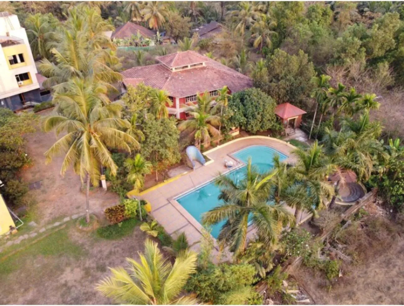 Swimming pool in Konkan Crown Resort & Club