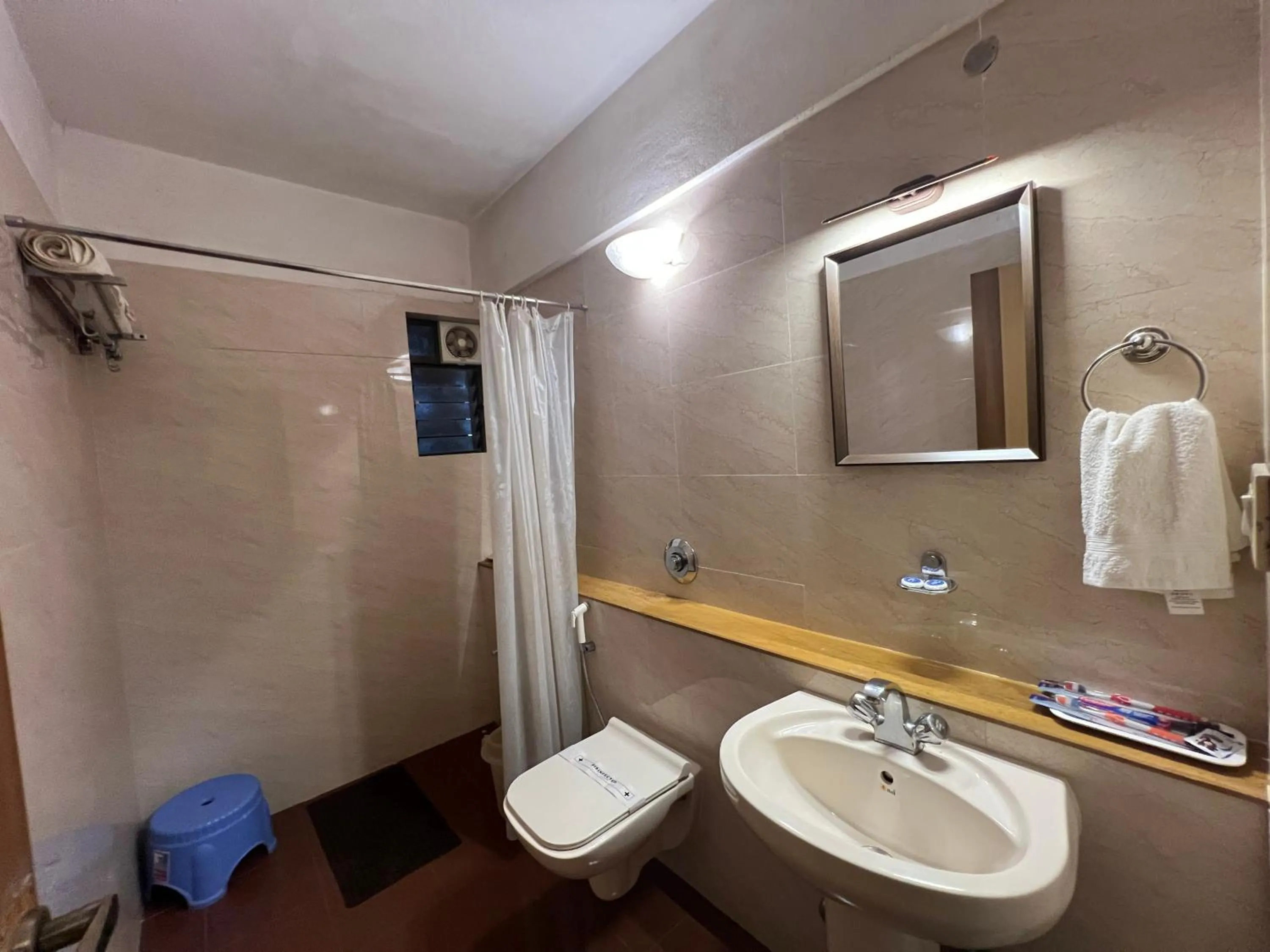 Bathroom in Konkan Crown Resort & Club