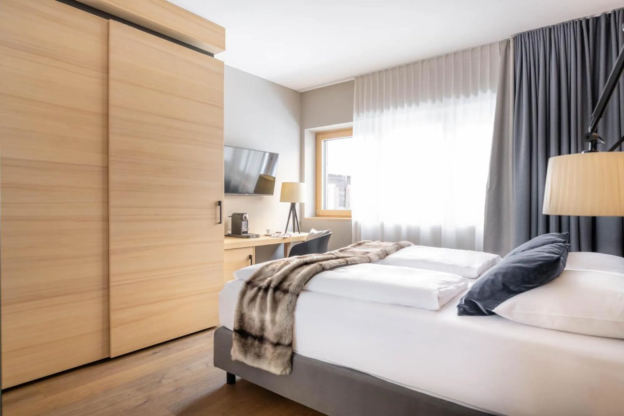 Bed in Sporthotel Chalet