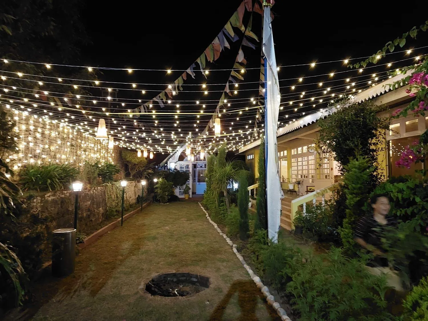fireplace in Pemaling Lords Inn Dirang