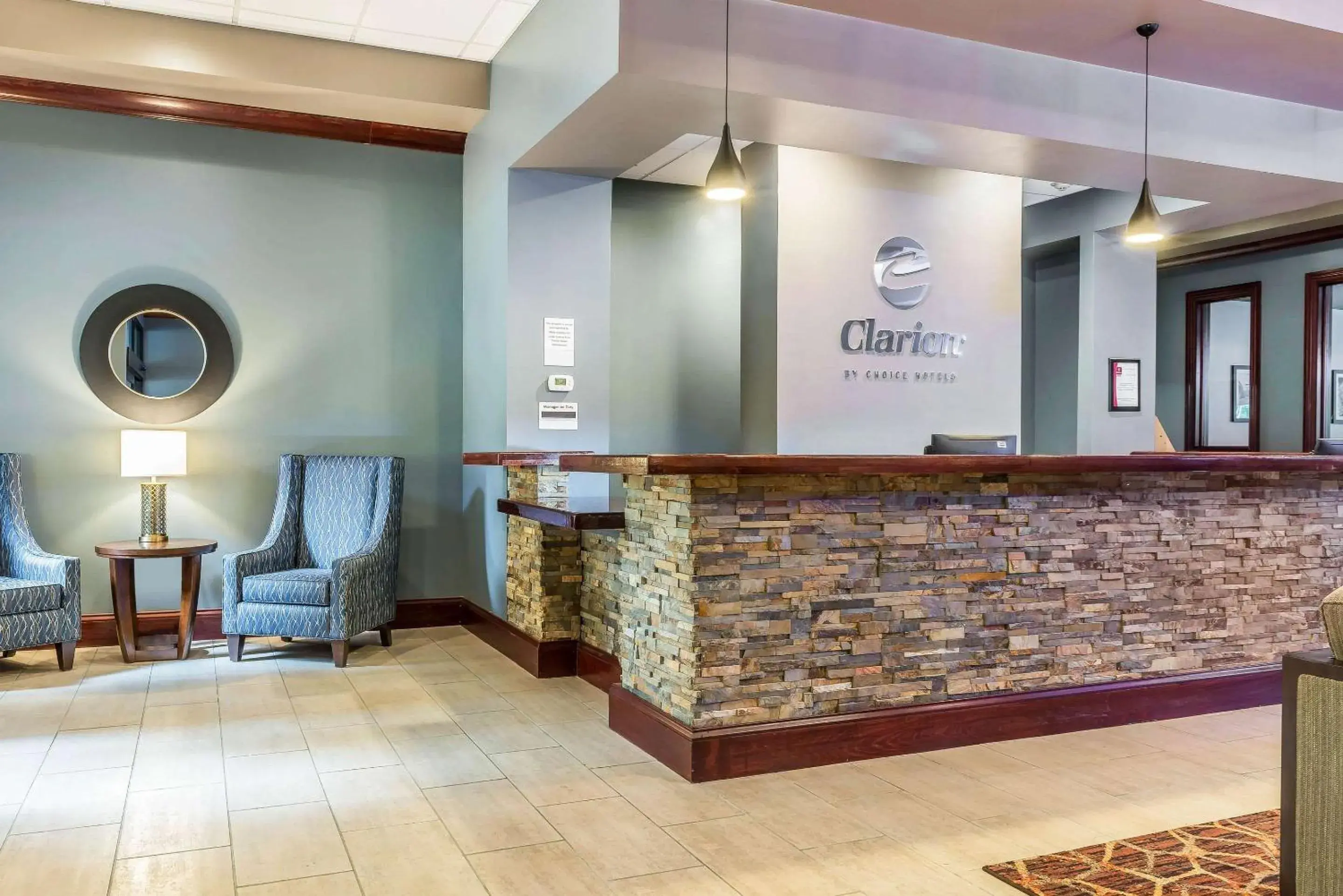 Lobby or reception in Clarion Inn Belle Vernon Lobby or reception in Clarion Inn Belle Vernon